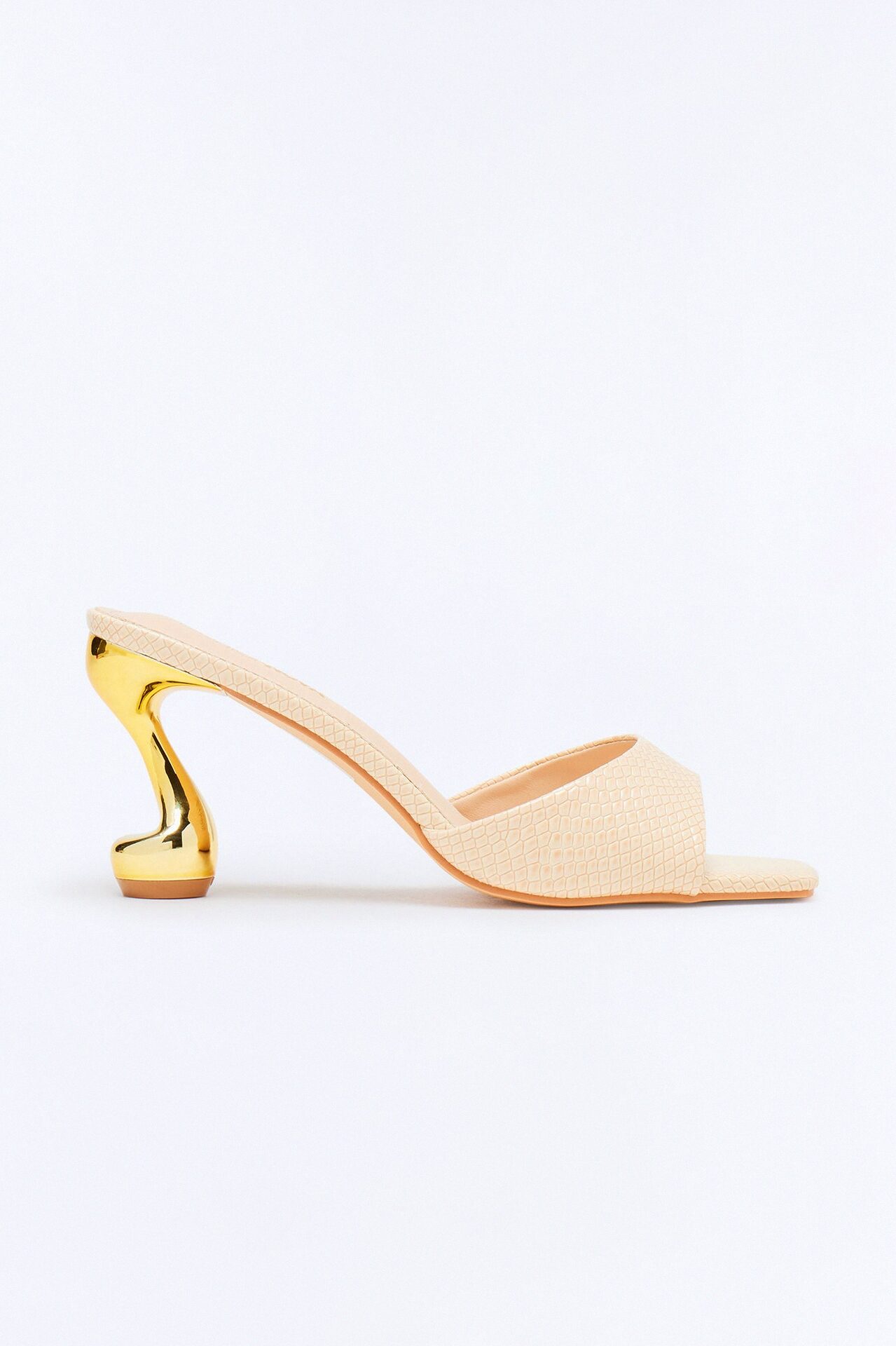 Yuki Novelty Heels - Ivory
