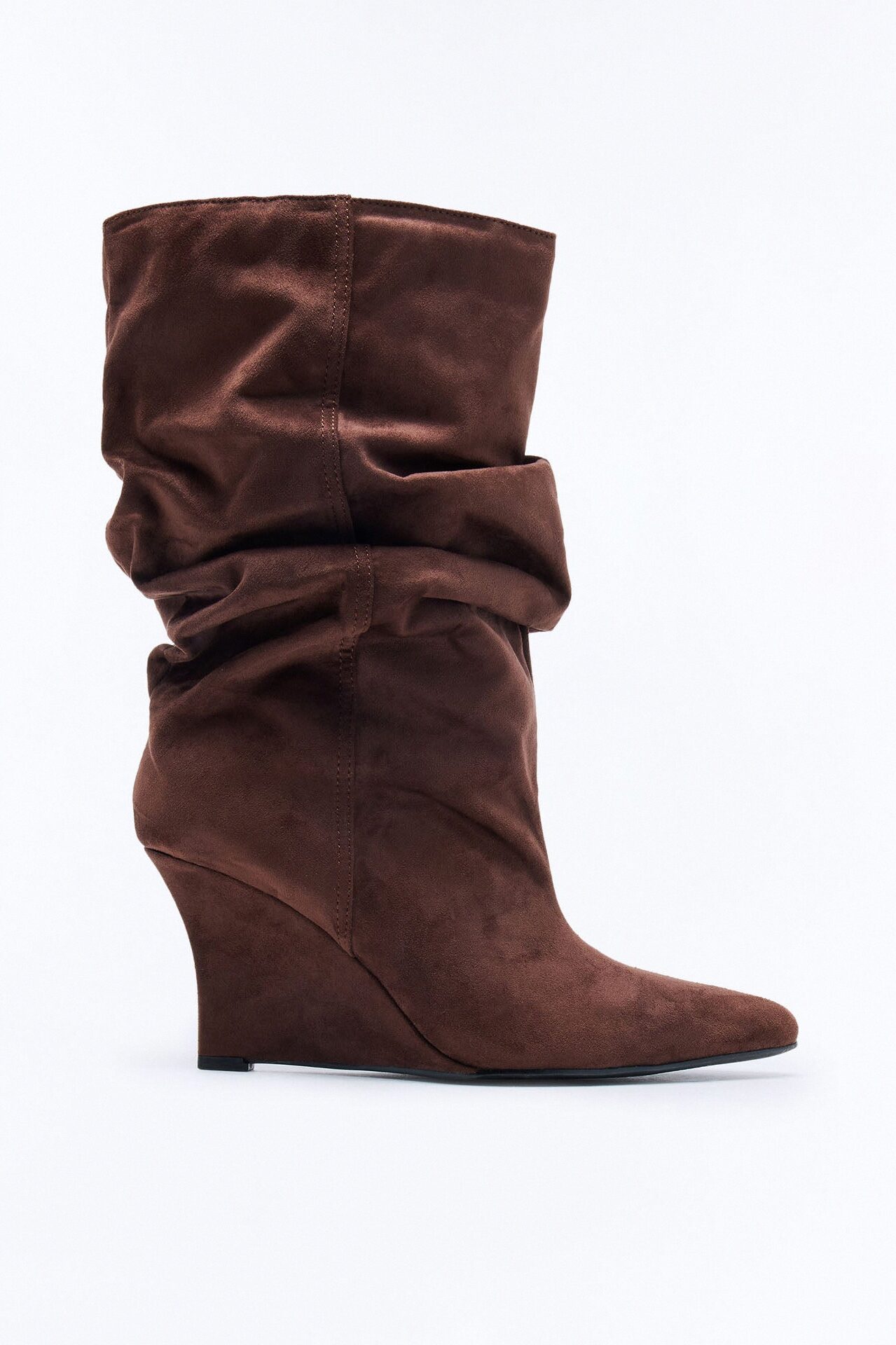 Brynn Slouch Booties - Chocolate