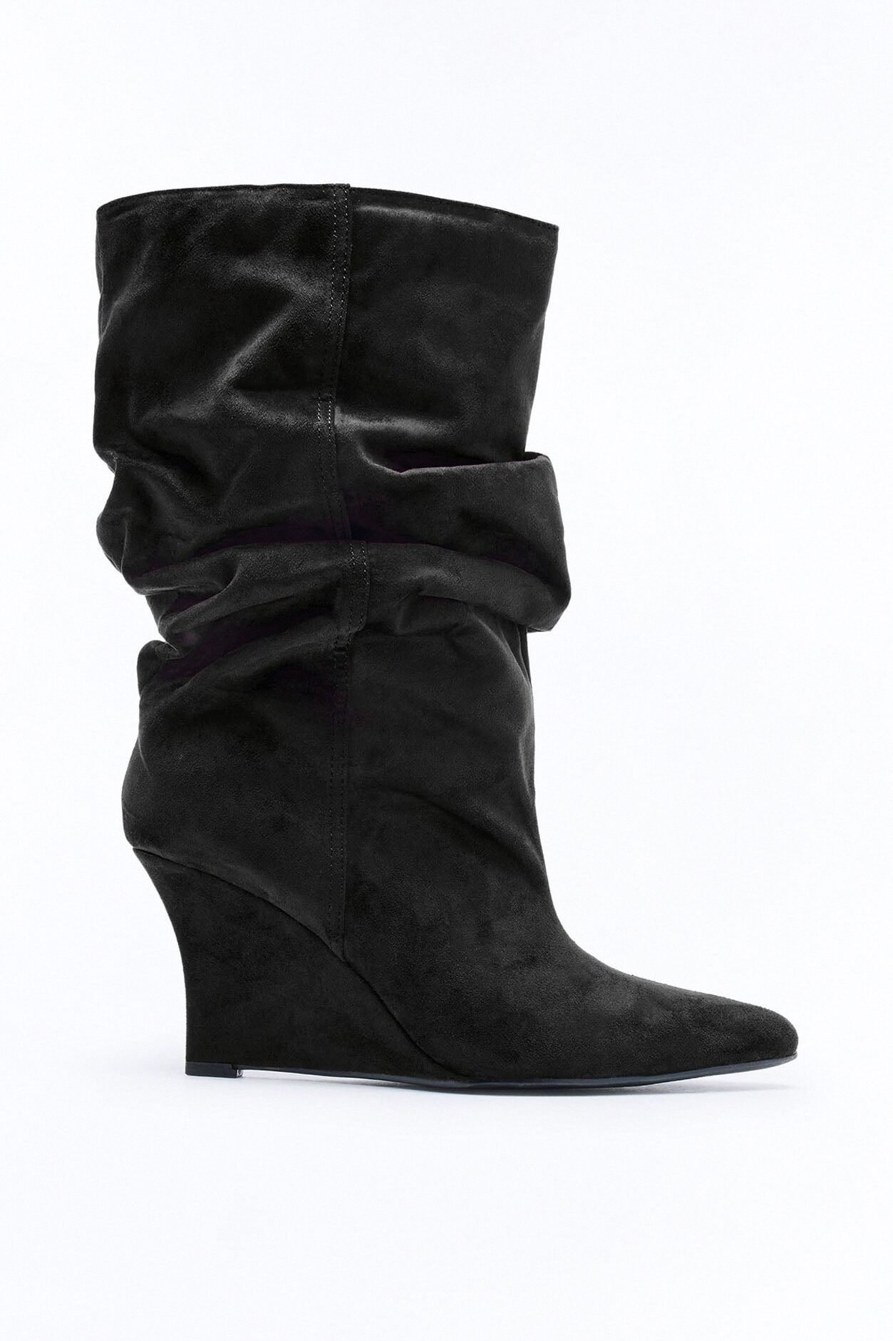 Brynn Slouch Booties - Black