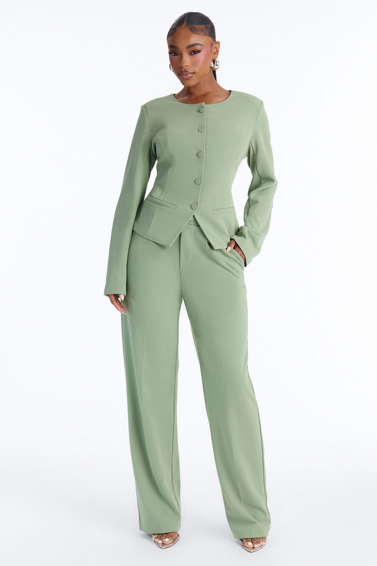 Mission Accomplished Blazer - Sage