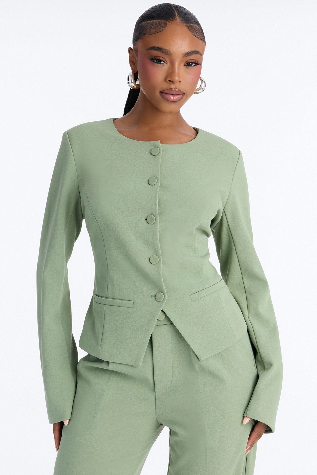 Mission Accomplished Blazer - Sage