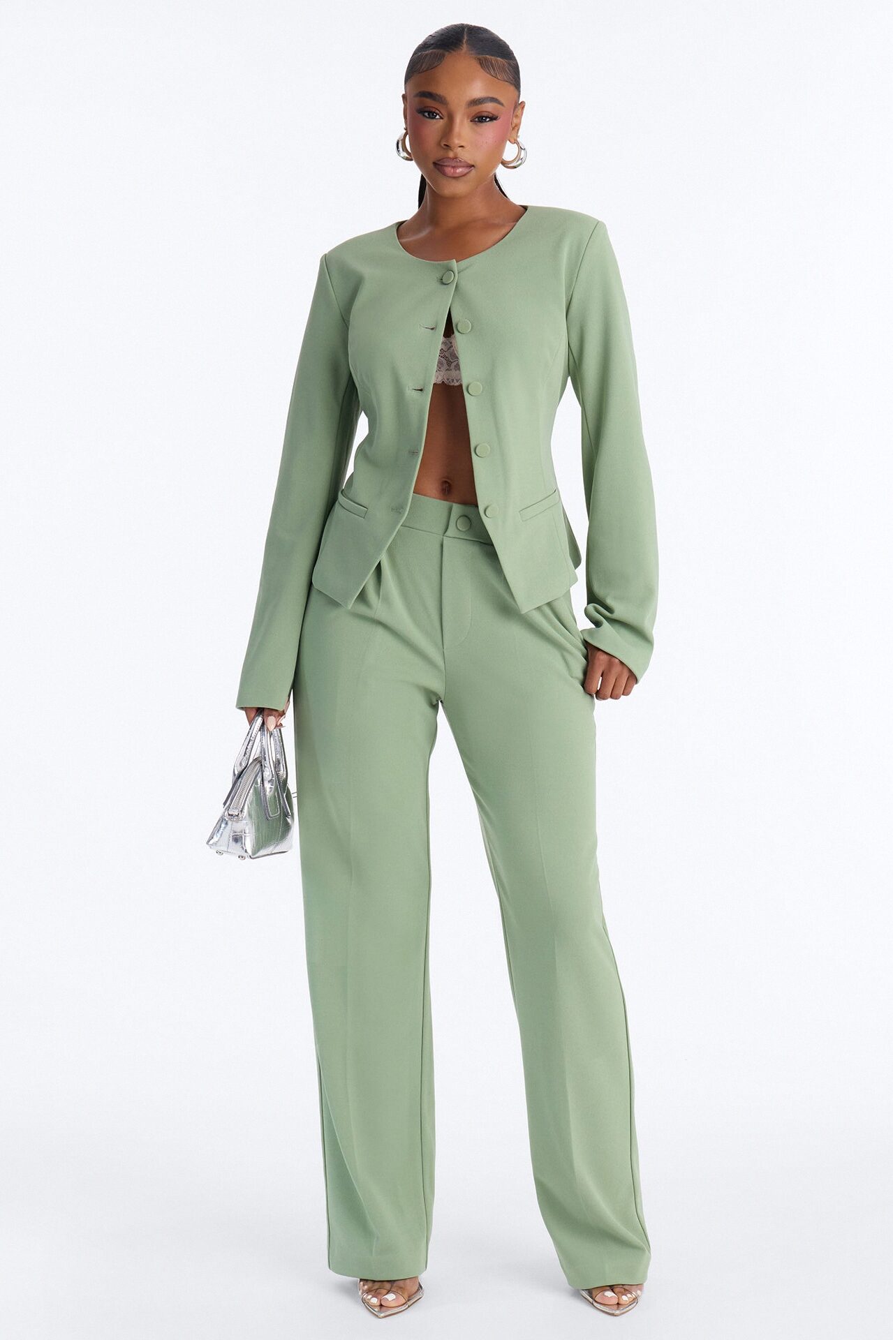 Mission Accomplished Trouser - Sage