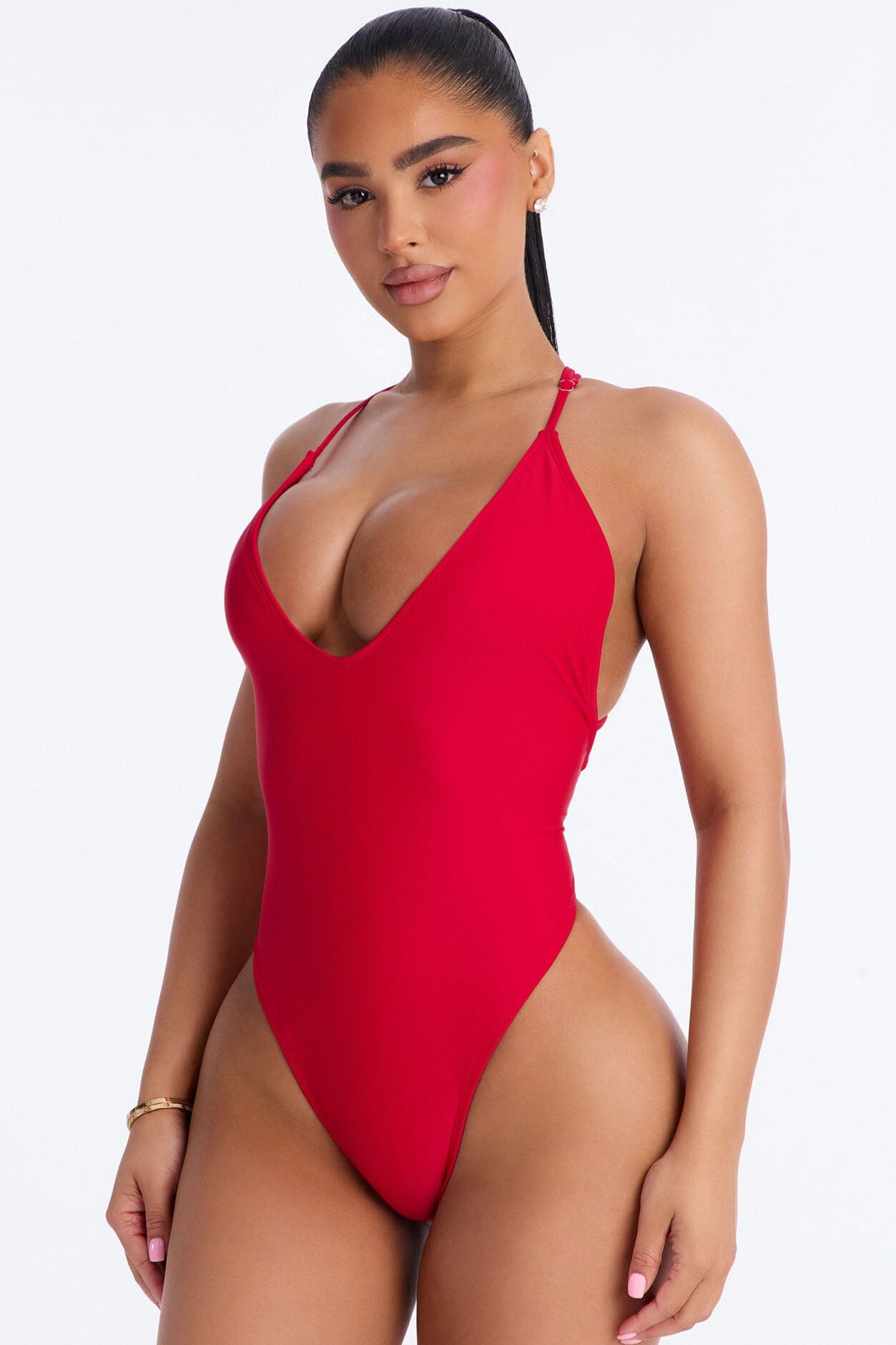 One And Only 1 Piece Swimsuit - Red