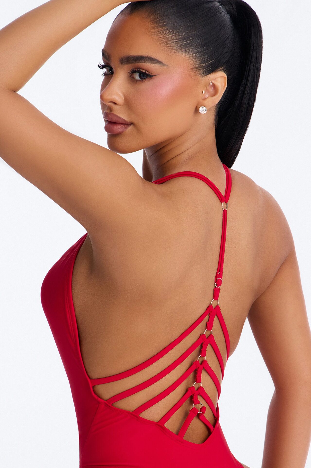 One And Only 1 Piece Swimsuit - Red