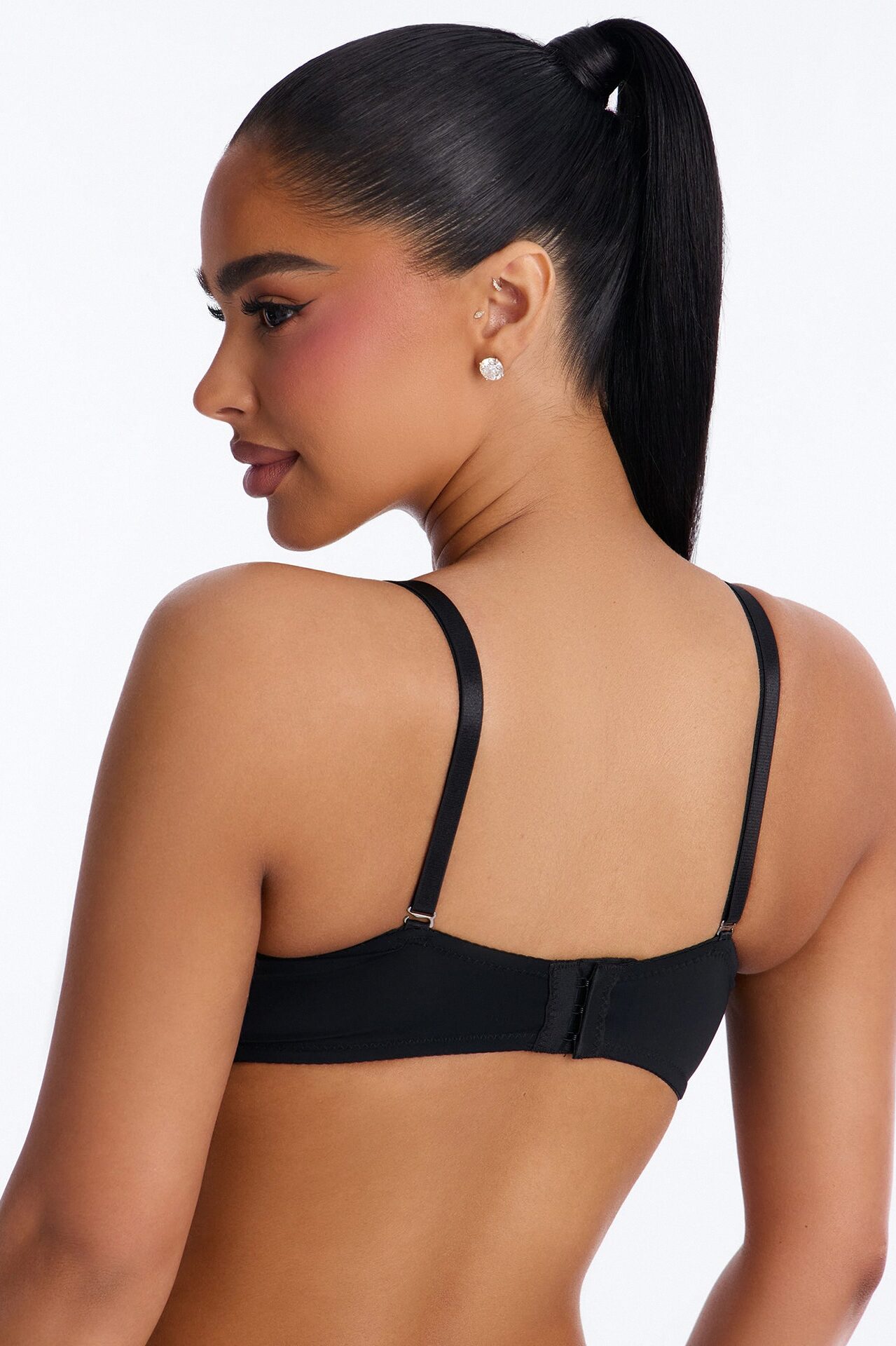 Bold Boost Multi Way Strapless Extreme Push Up Bra - Black
