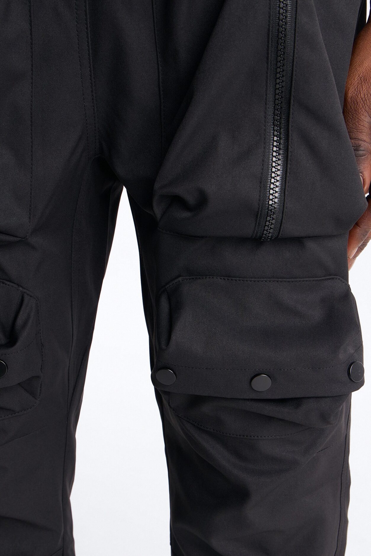 Slim Fort Dreamer Cargo Pant - Black