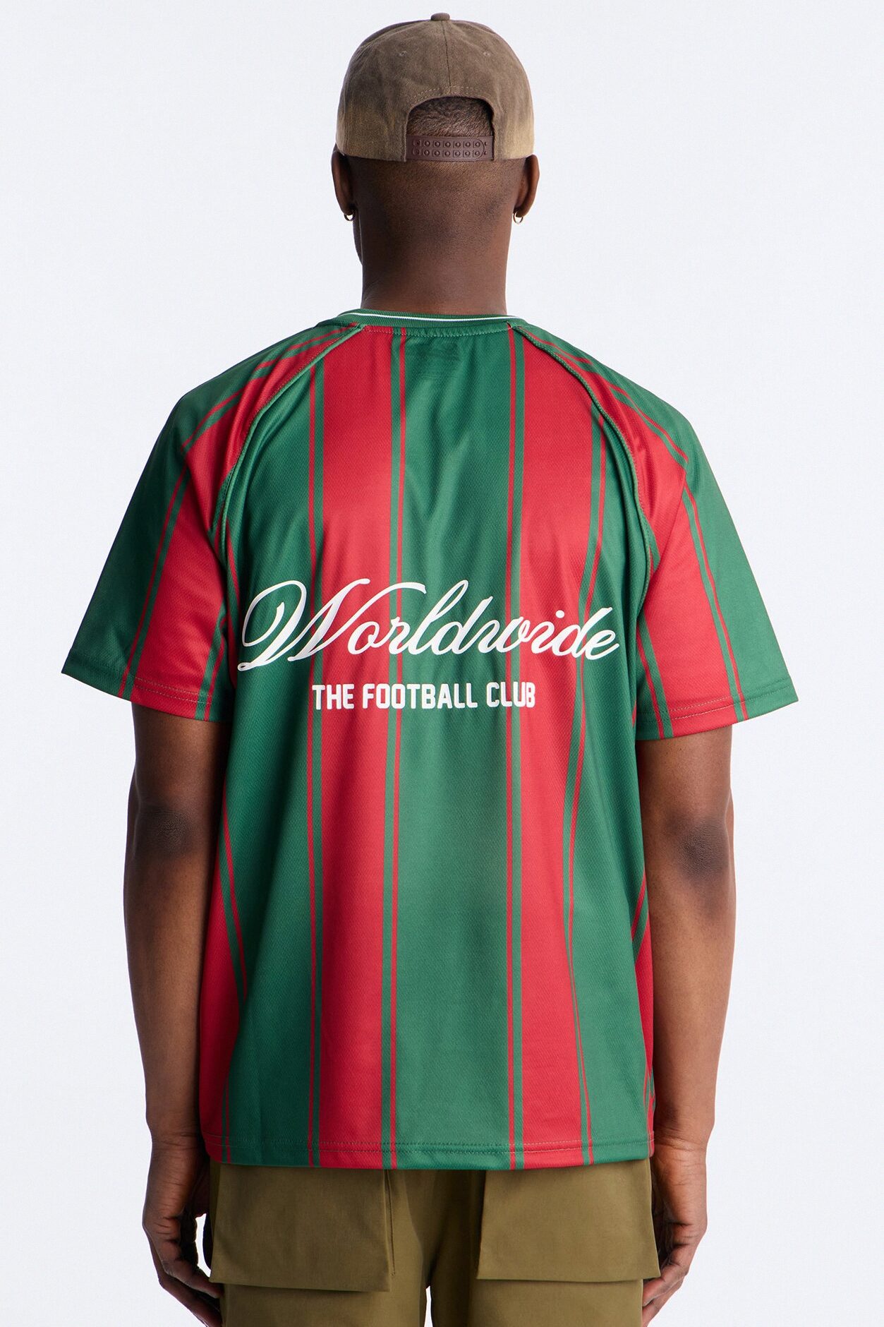 International Lifestyle Worldwide Patch Soccer Jersey - Green/combo