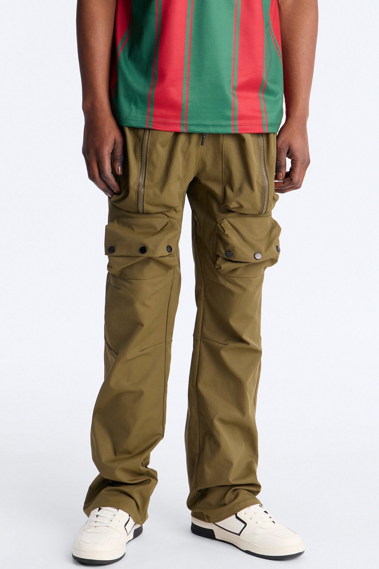Slim Fort Dreamer Cargo Pant - Olive