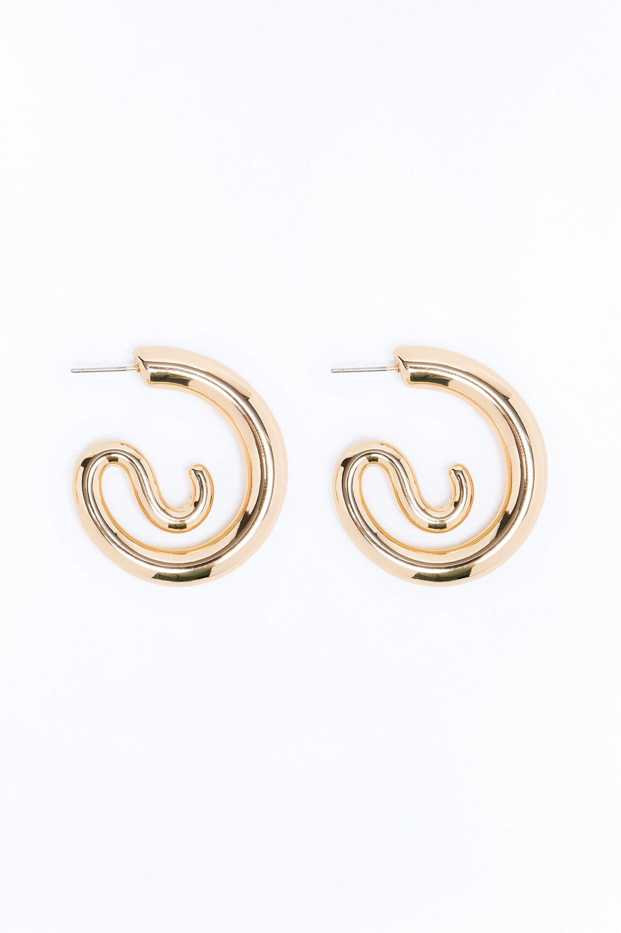 Never Ending Hoop Earrings - Gold