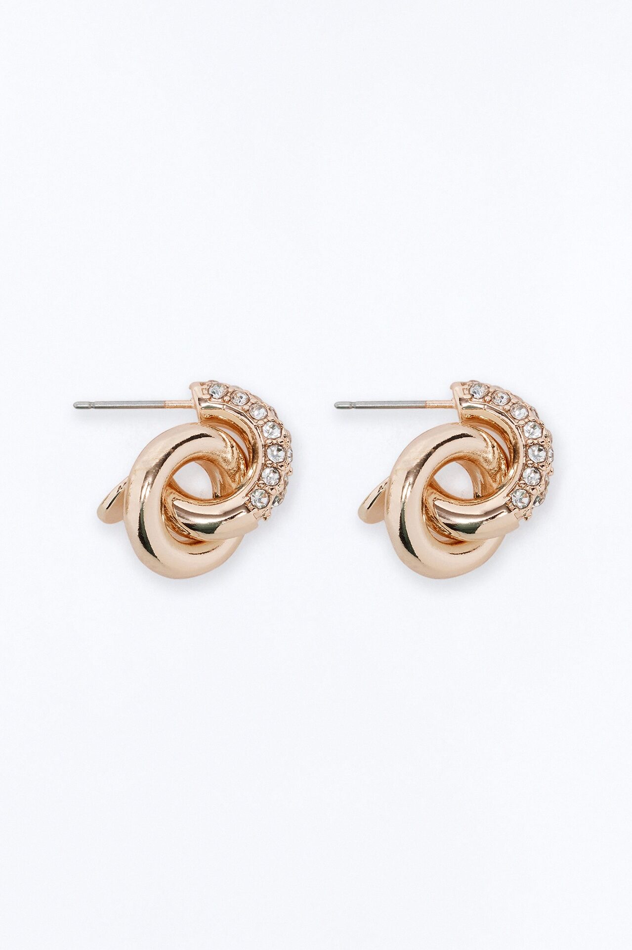 Esmeralda Huggie Hoop Earrings - Gold