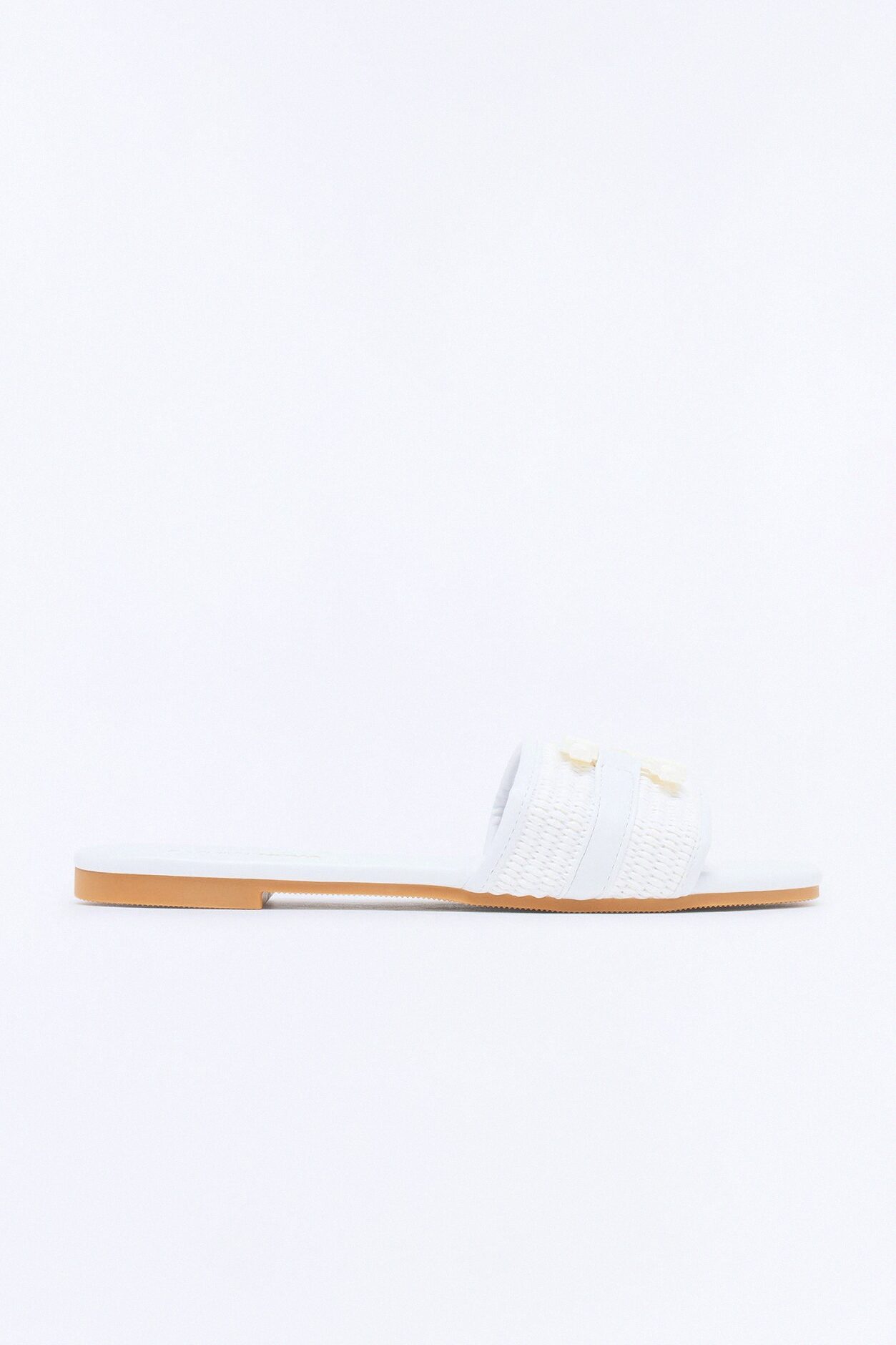 Sunday Strolls Flat Sandals - White