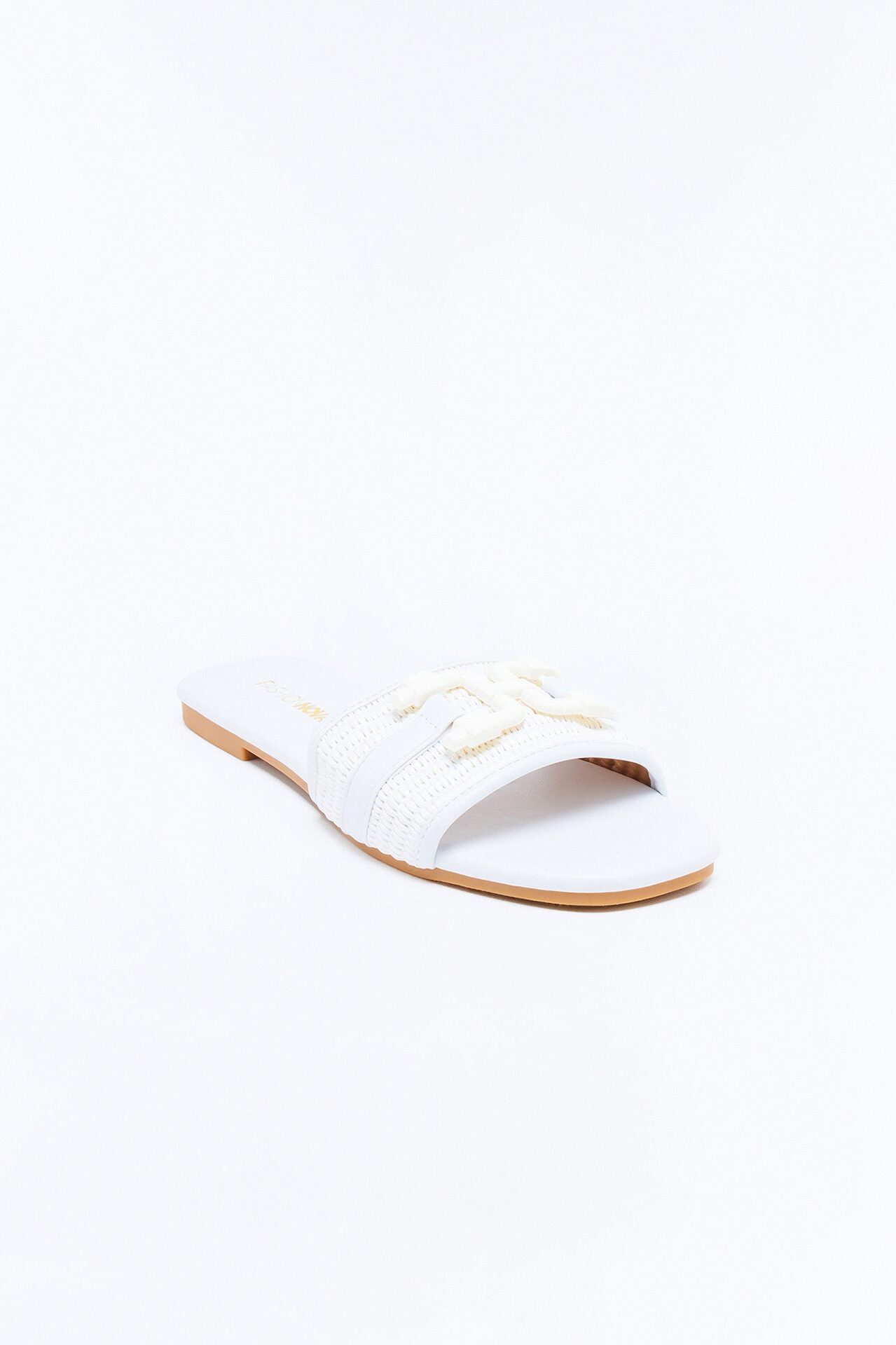 Sunday Strolls Flat Sandals - White