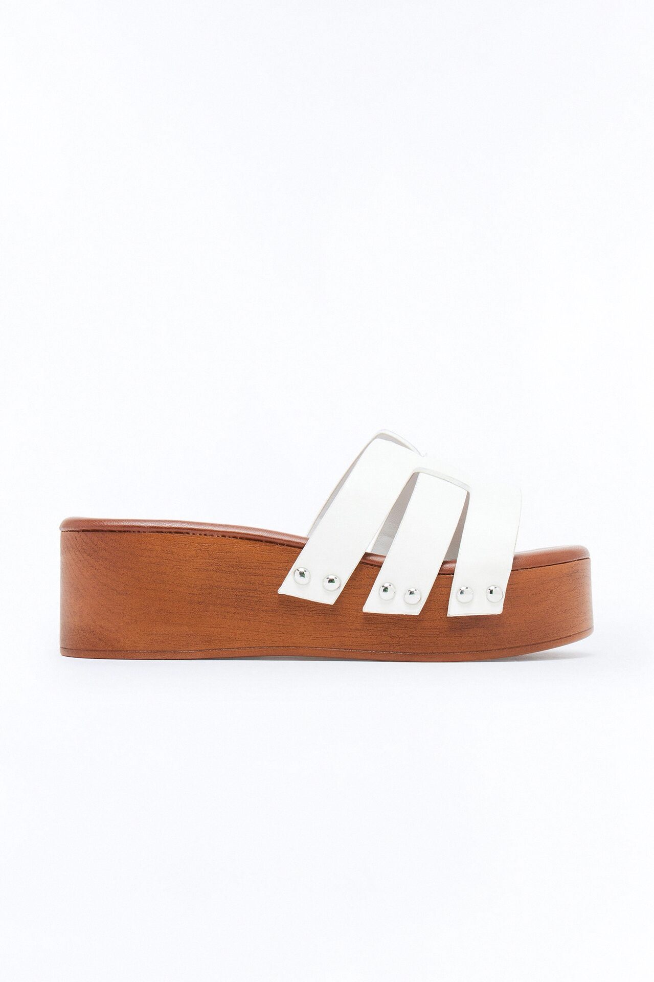 Bohemia Flatform Sandals - White