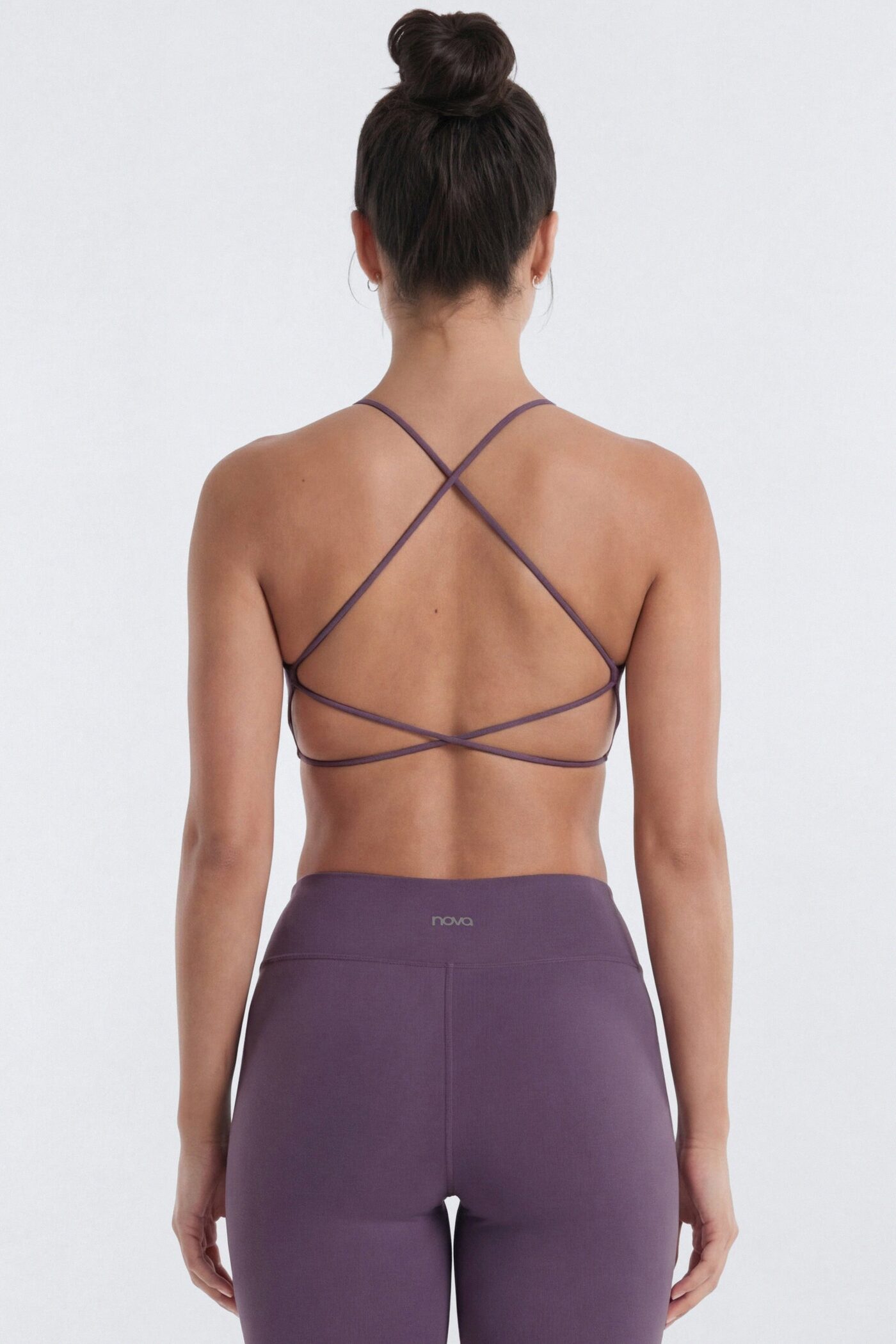 CloudForm™ Strappy Back Sports Bra - Iris