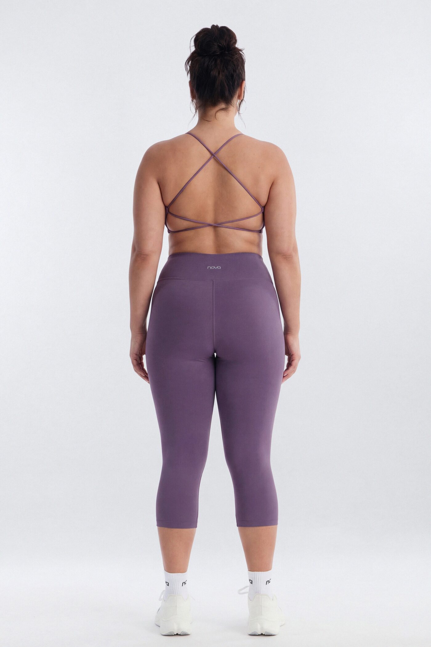 CloudForm™ Strappy Back Sports Bra - Iris