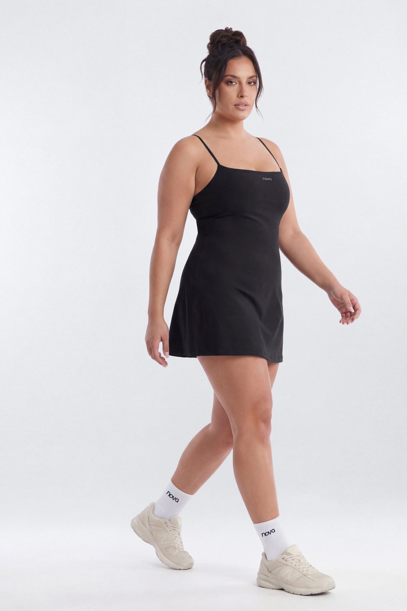AirSculpt™ 2-in-1 Sports Dress - Black