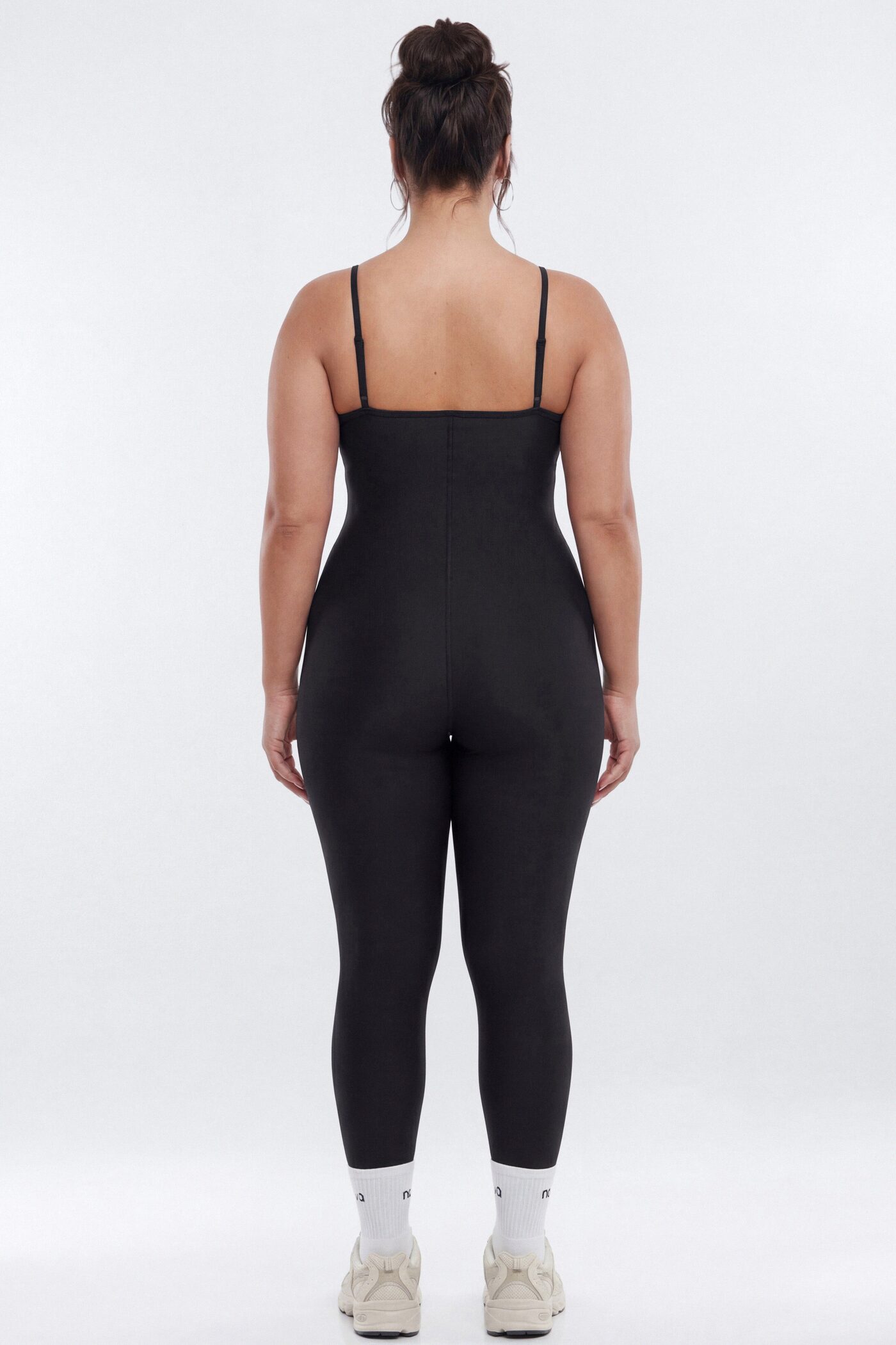 AirSculpt™ 25″ Skinny Jumpsuit - Black