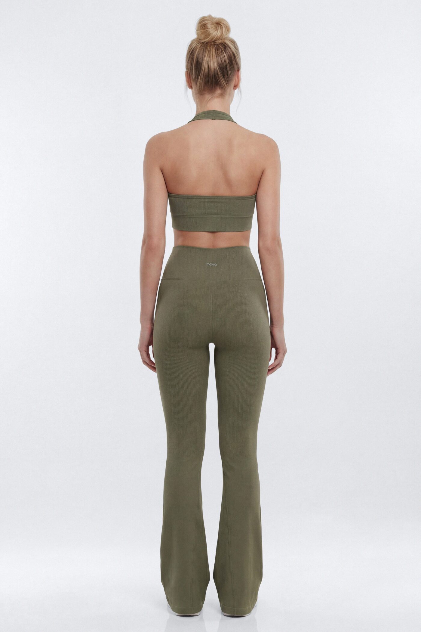 SeamlessLift™ 32″ High Rise Flare Legging - Moss