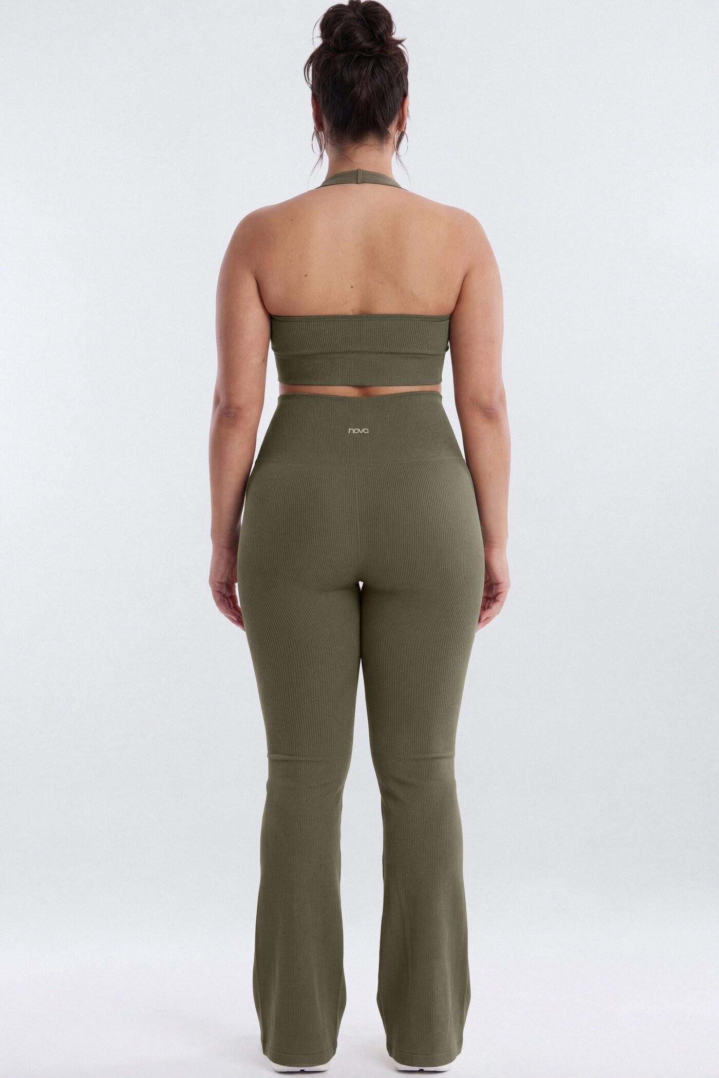 SeamlessLift™ 32″ High Rise Flare Legging - Moss