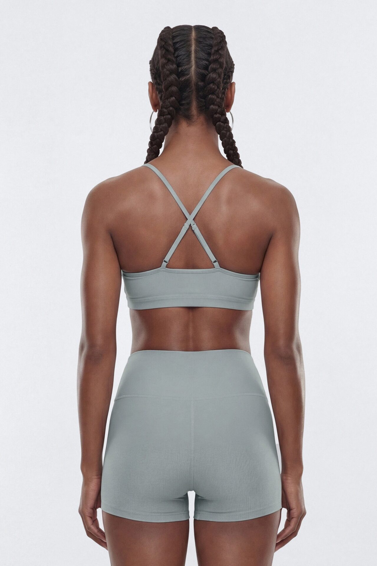 AirSculpt™ X Back Sports Bra - Steel