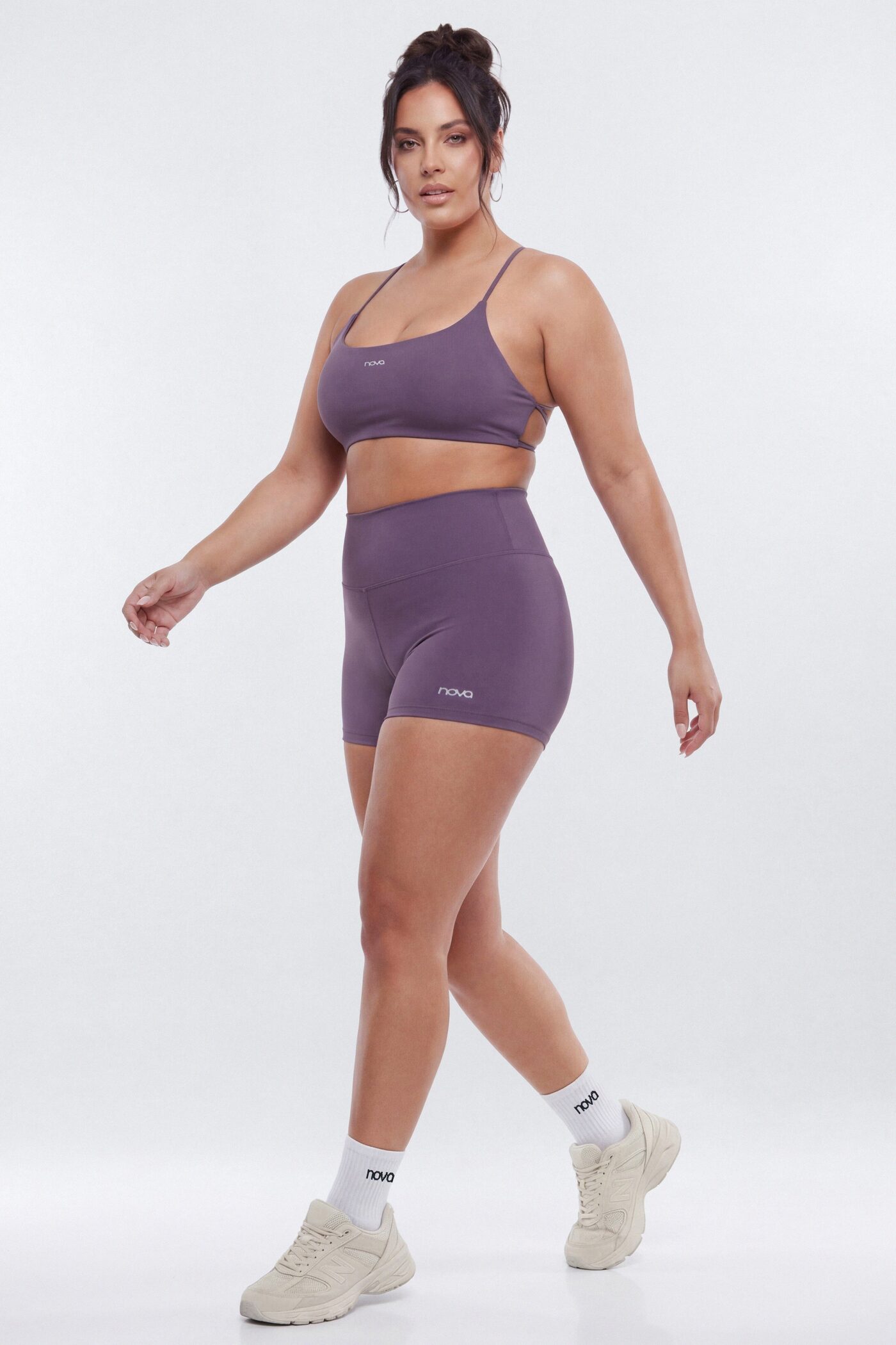 CloudForm™ 3″ Invisible Scrunch Biker Short - Iris