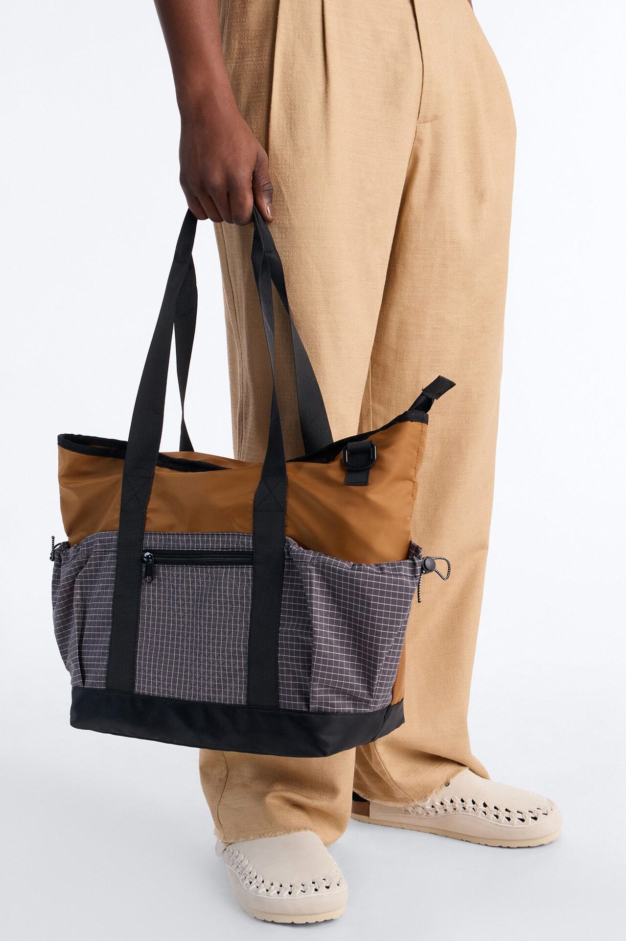 Dual Tone Utility Bag - Orange/combo
