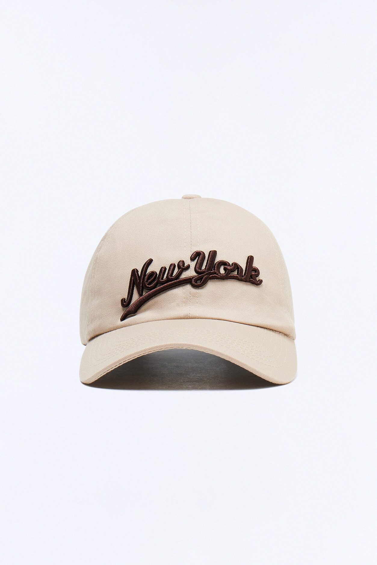 NY Vibes Baseball Hat - Tan