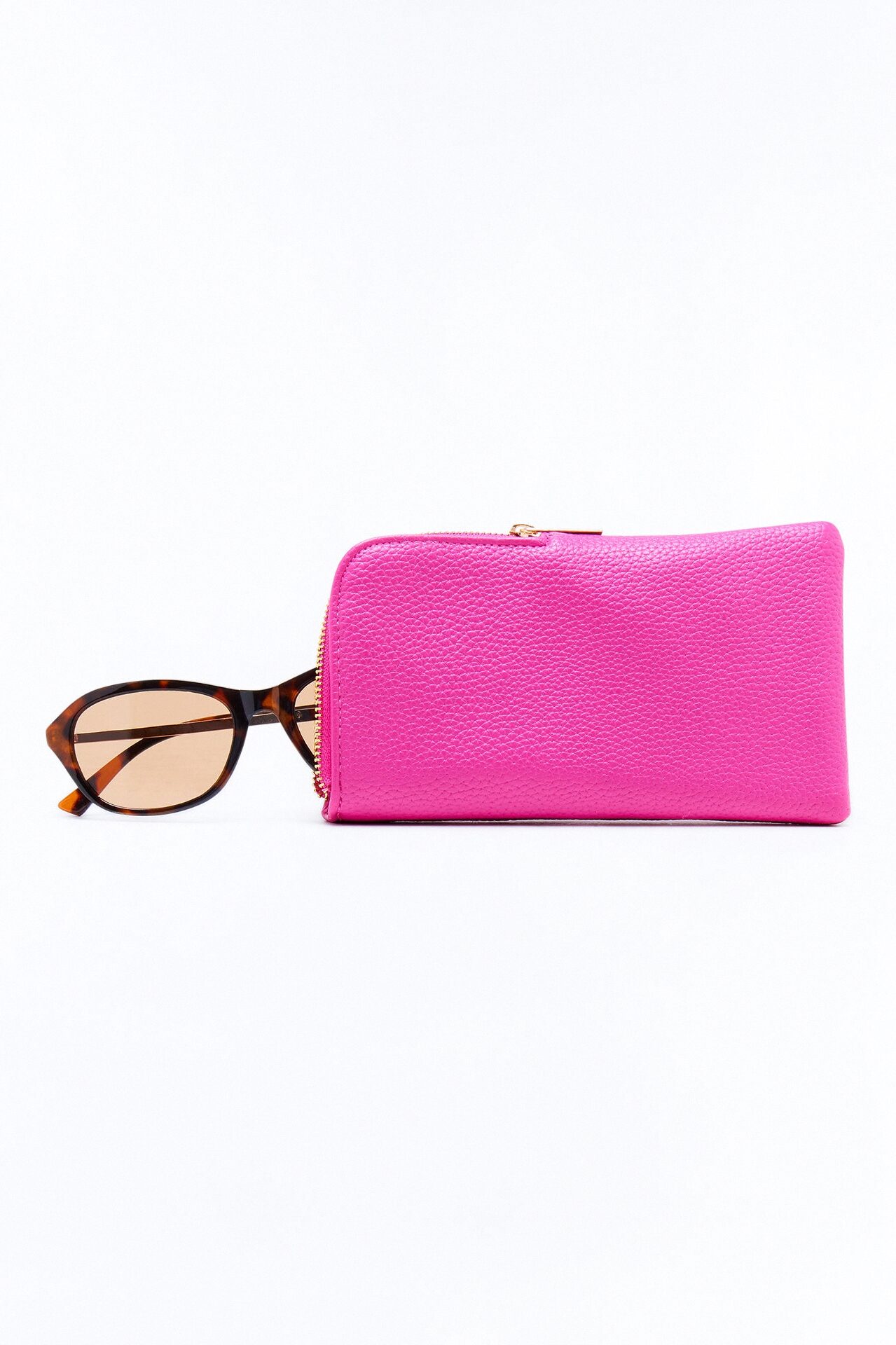 Solar Pocket Sunglasses Case - Fuchsia