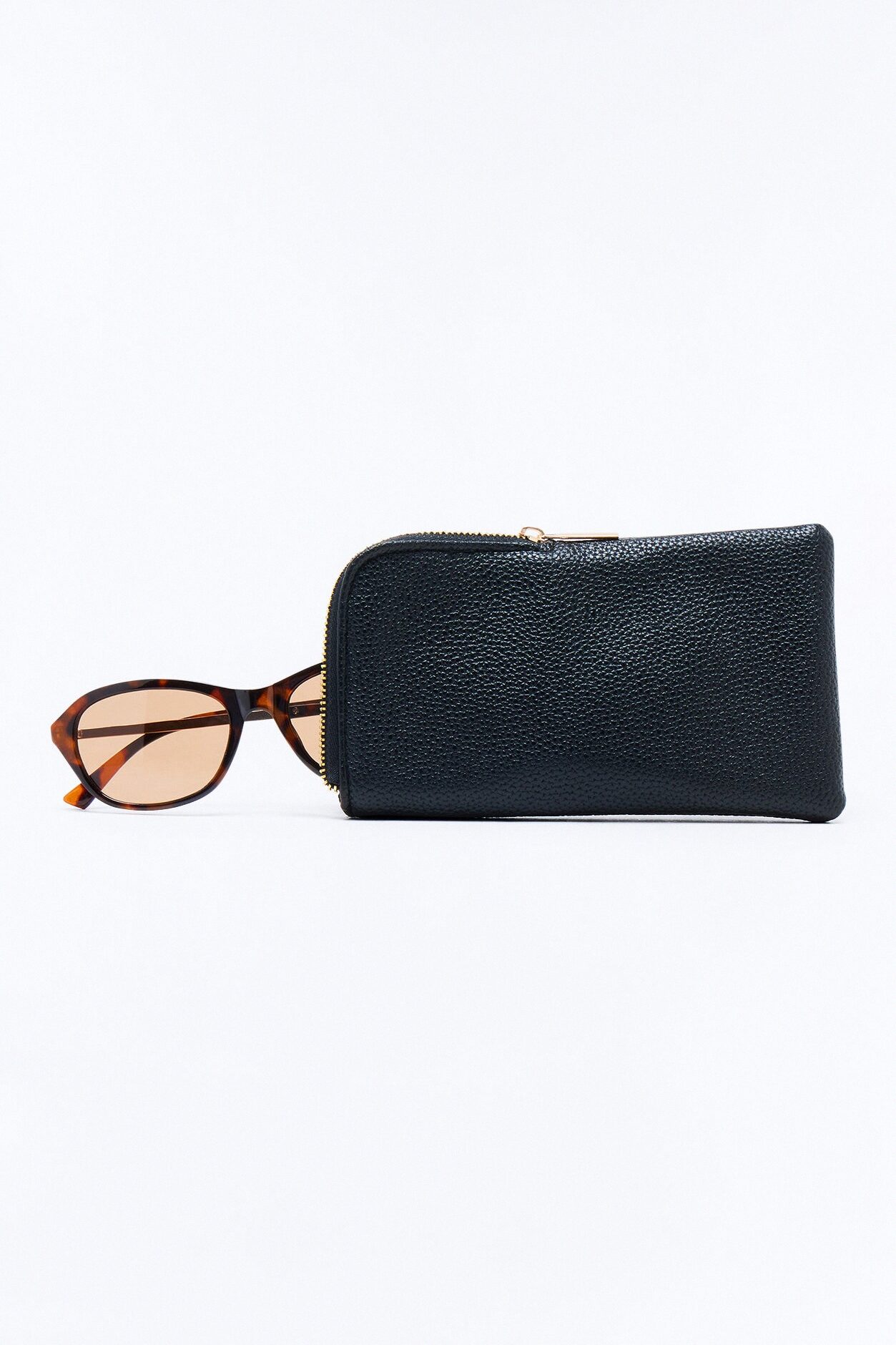 Solar Pocket Sunglasses Case - Black