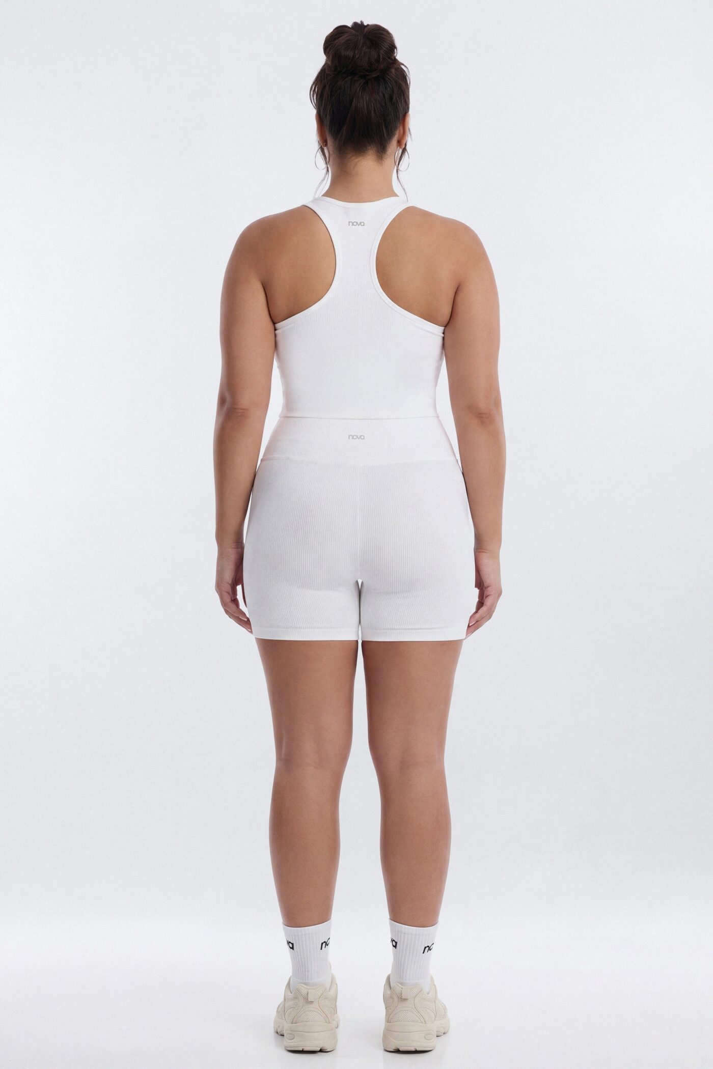 SeamlessLift™ 5″ High Rise Biker Short - Bright White