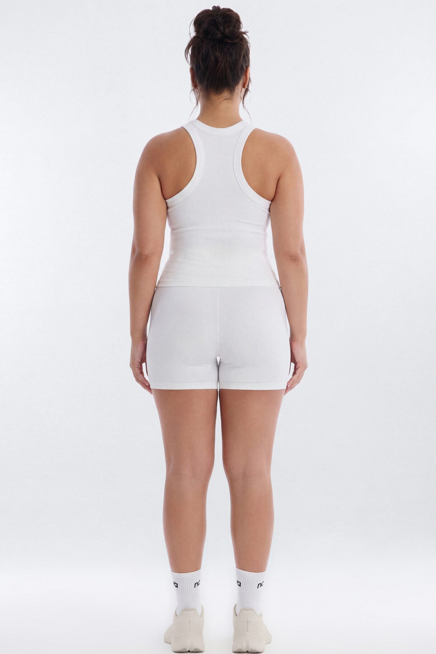 SeamlessLift™ Active Double Racer Tank - Bright White