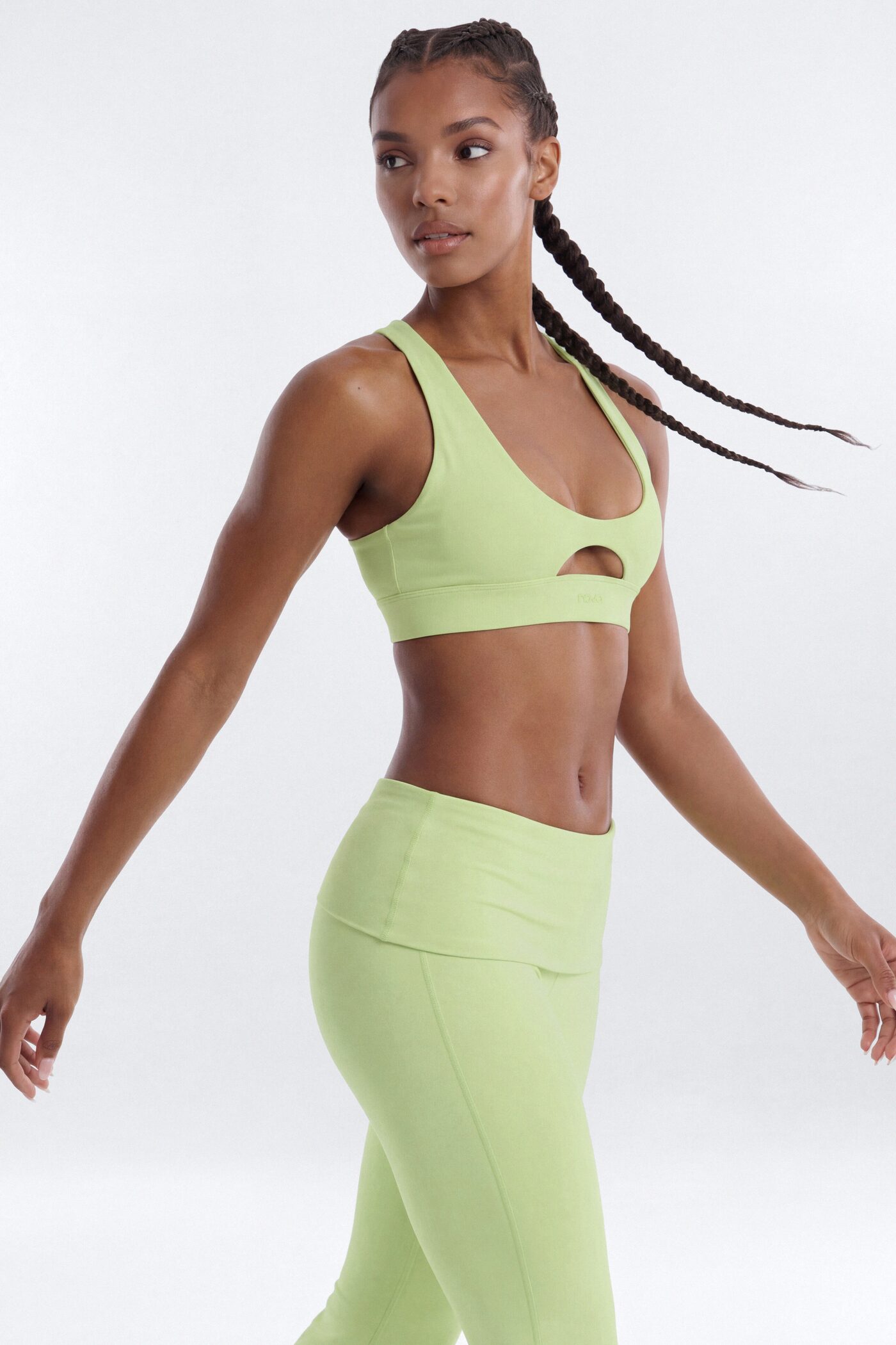 ButterSoft X Back Sports Bra - Pistachio