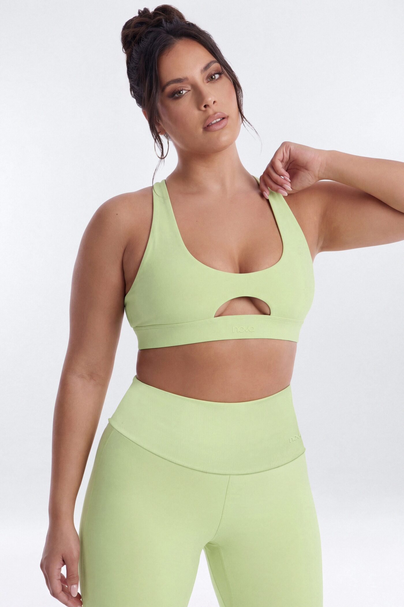 ButterSoft X Back Sports Bra - Pistachio