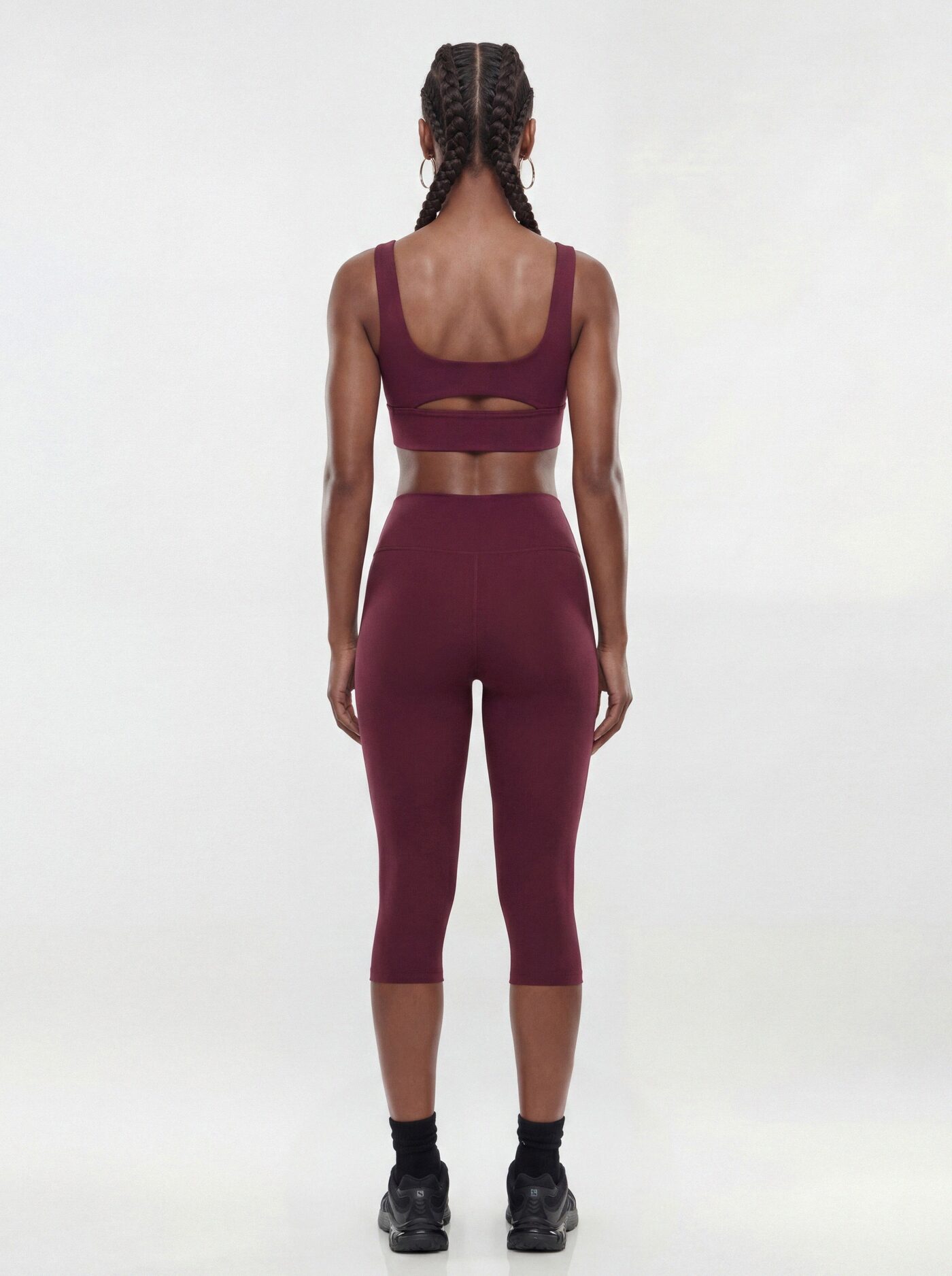 ButterSoft 15″ Low Rise Capri Legging - Merlot