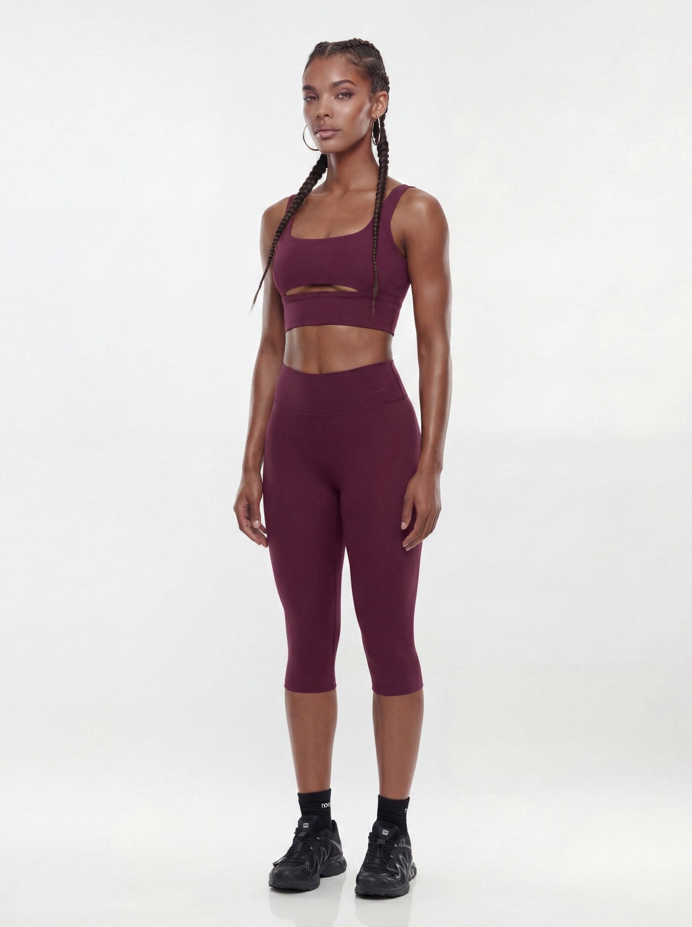 ButterSoft 15″ Low Rise Capri Legging - Merlot