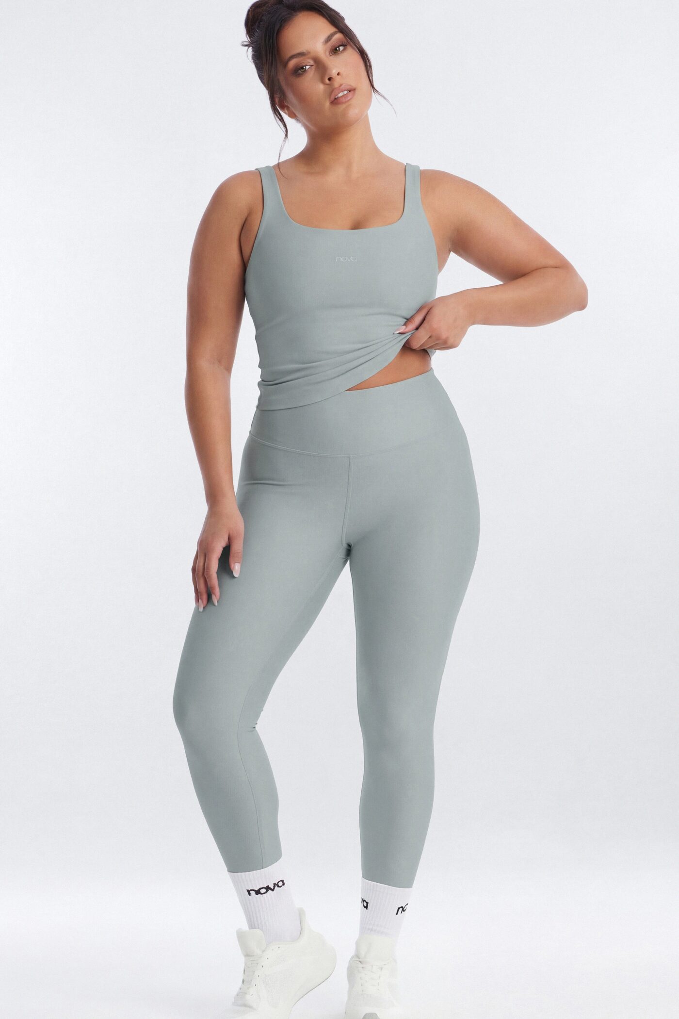 AirSculpt™ 28″ High Rise Legging - Steel