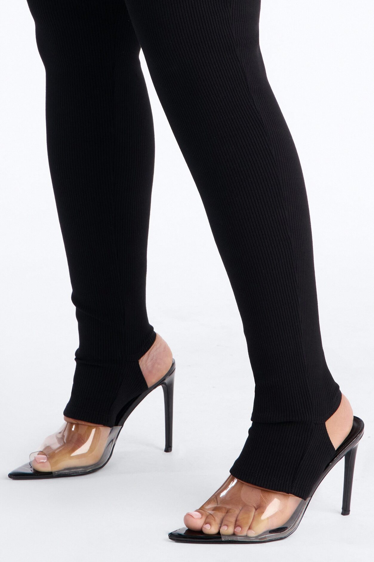 Simply Snatched Mock Neck Legging Set - Black