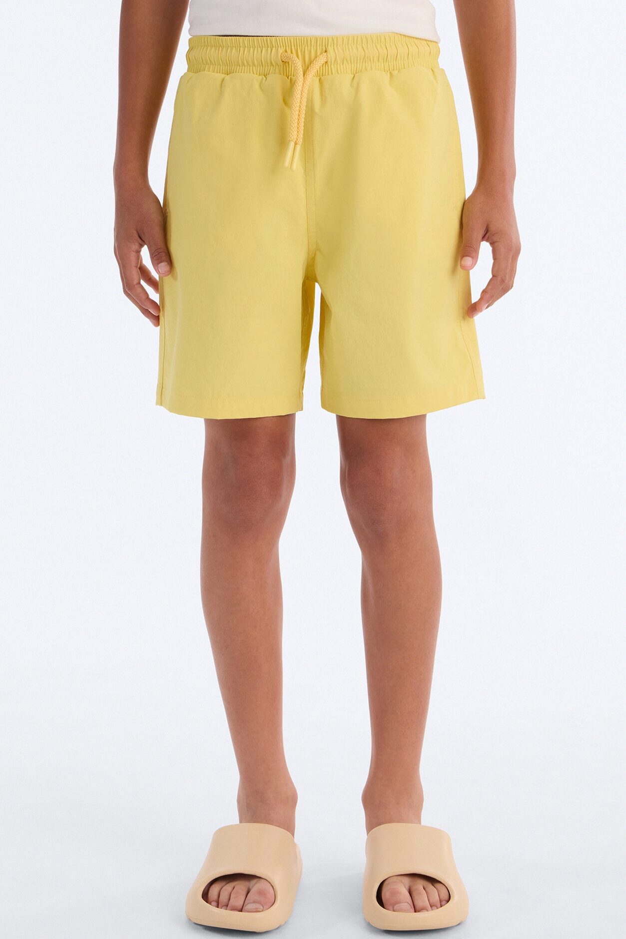 Mini Montez stretch swim trunk - Yellow