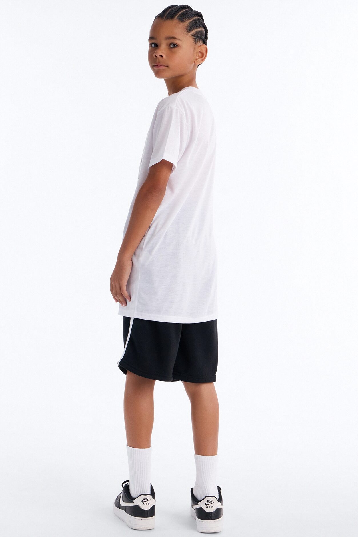 Mini Dream State Short Set - White/Black