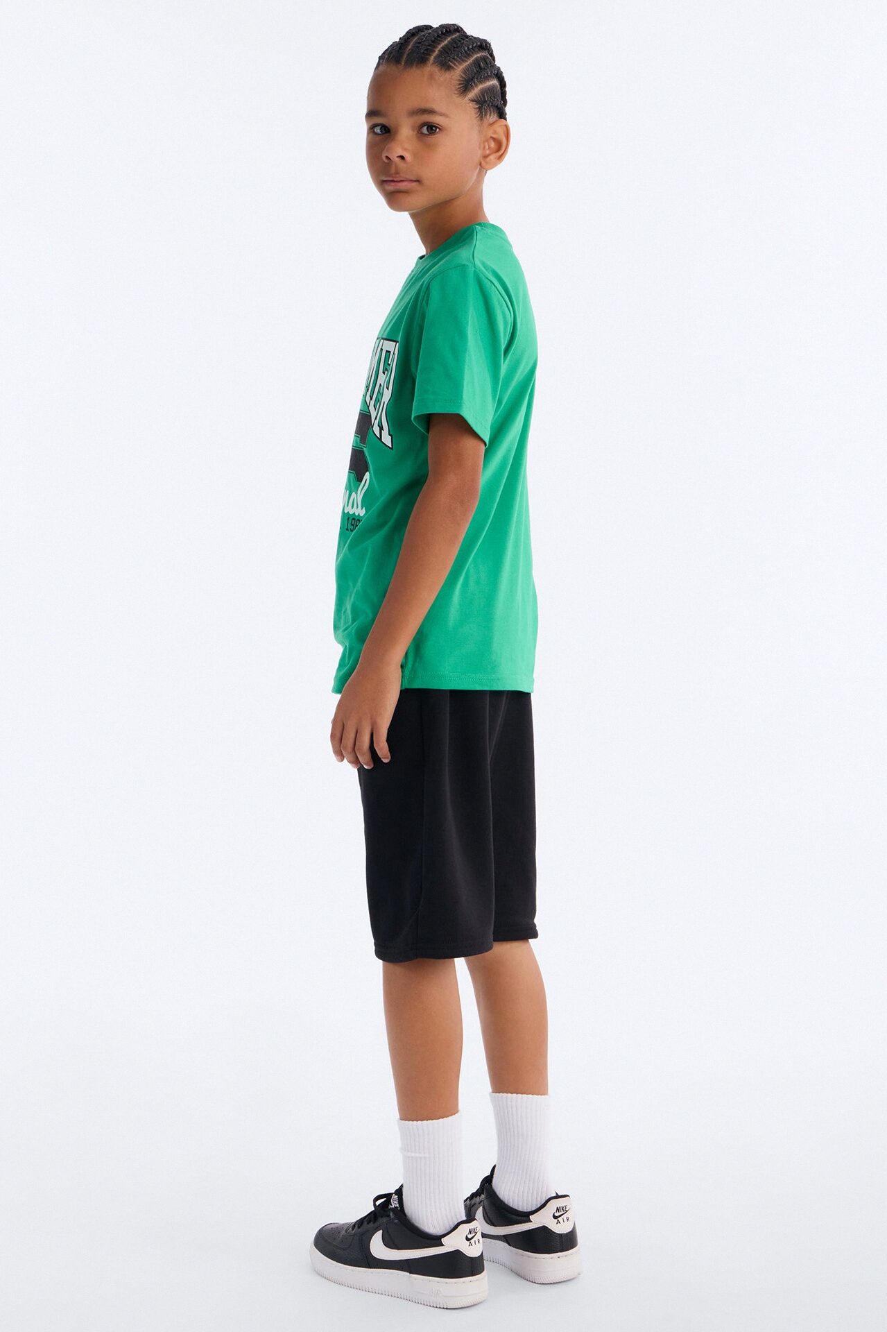Mini Dreamer For Life Short Set - Green/combo