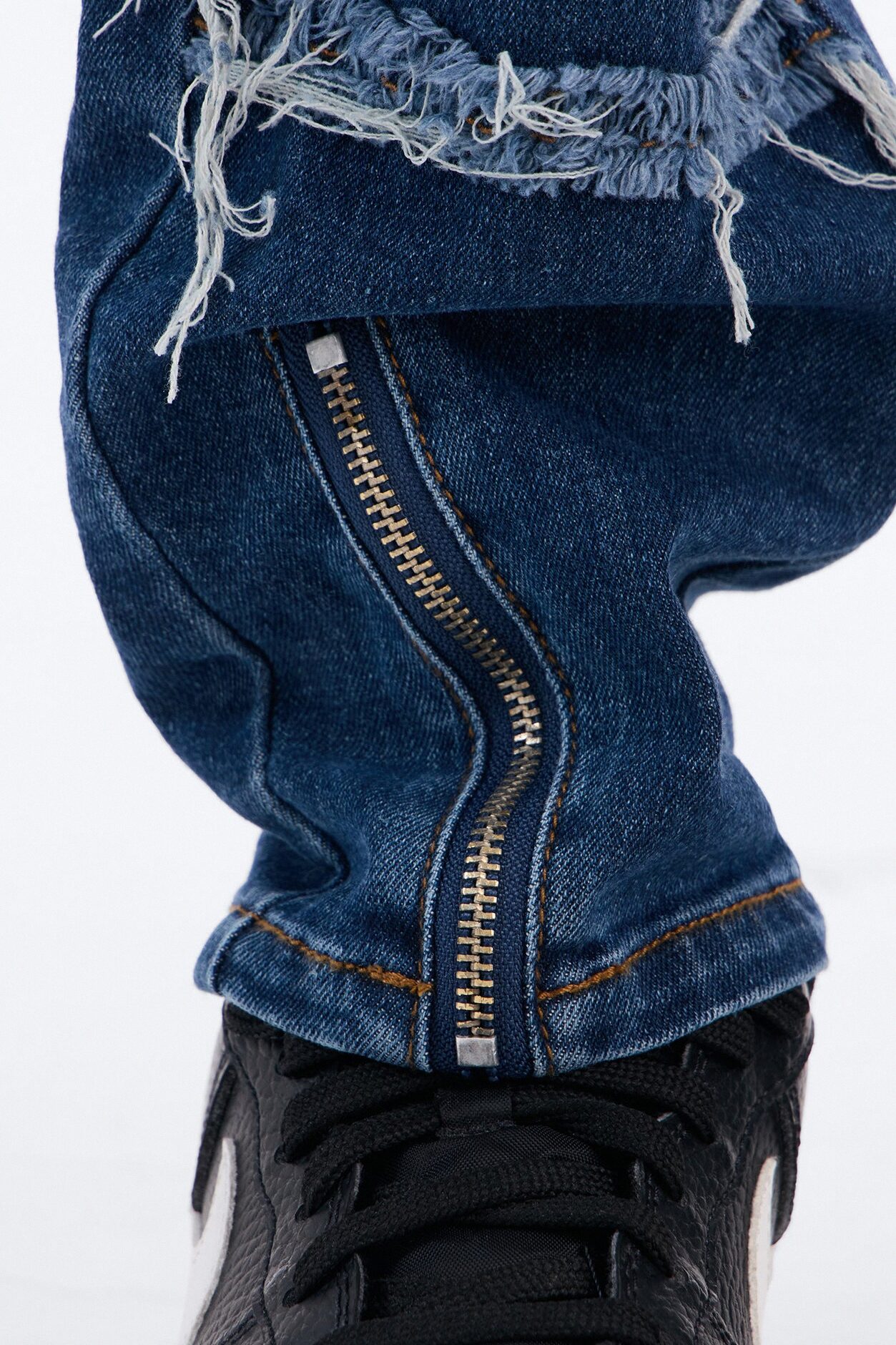 Mini Found My Way Back Distressed Skinny Jeans - Dark Wash