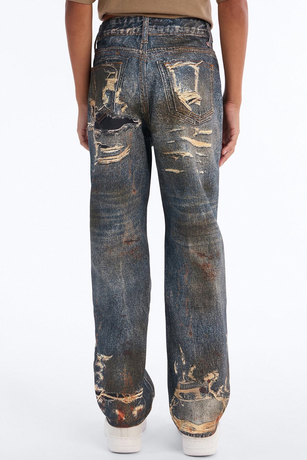 Mini I Got It Printed Jeans - Vintage Wash