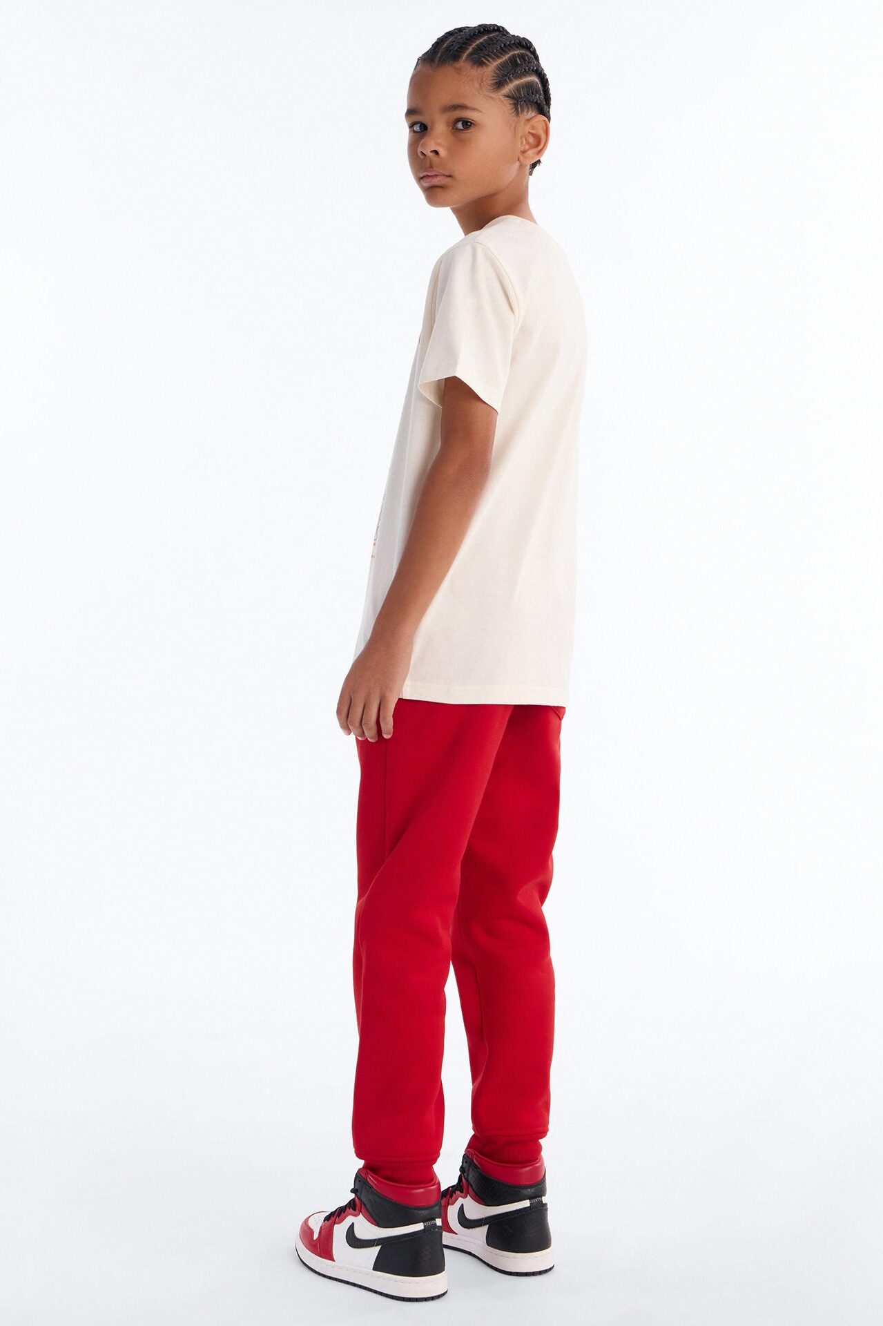 Mini Inspire Greatness Jogger Pant Set - Ivory/combo
