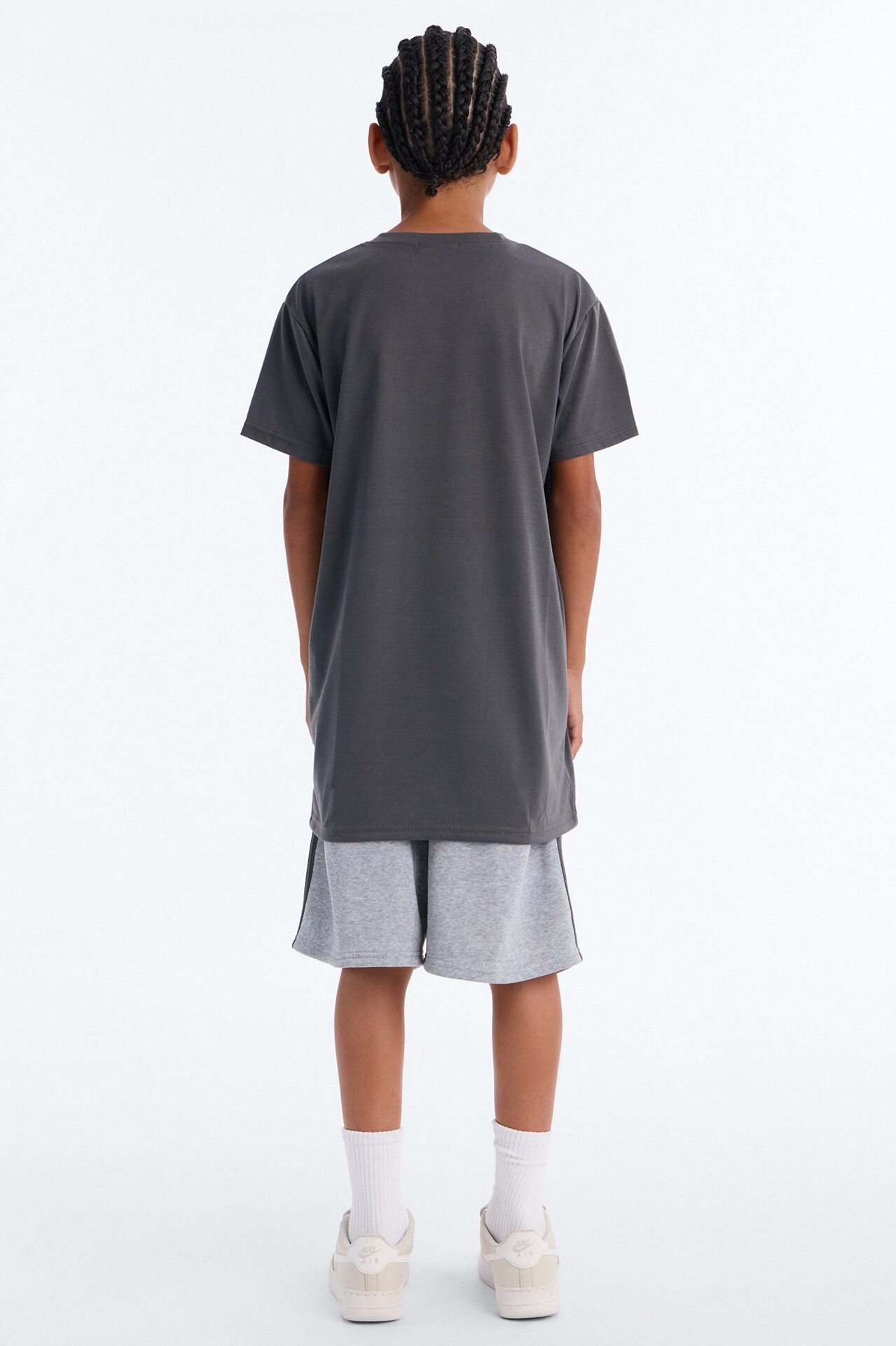 Mini For Those Who Sin Short Set - Grey