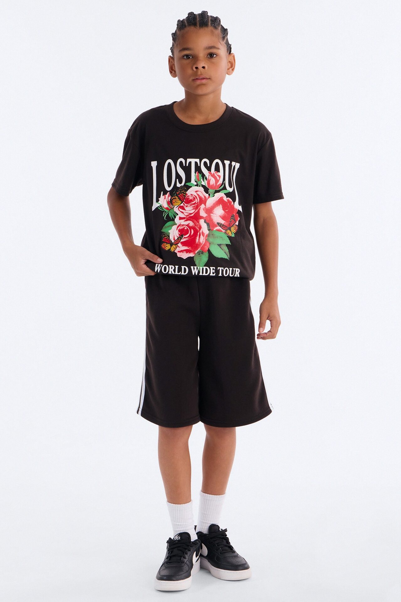 Mini Lost Soul World Wide Tour Short Set - Black