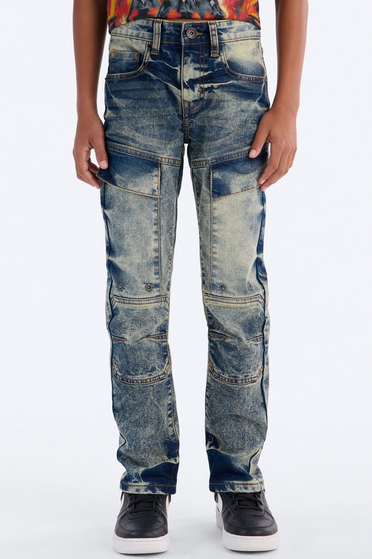 Mini Save It For Later Jeans - Vintage Blue Wash
