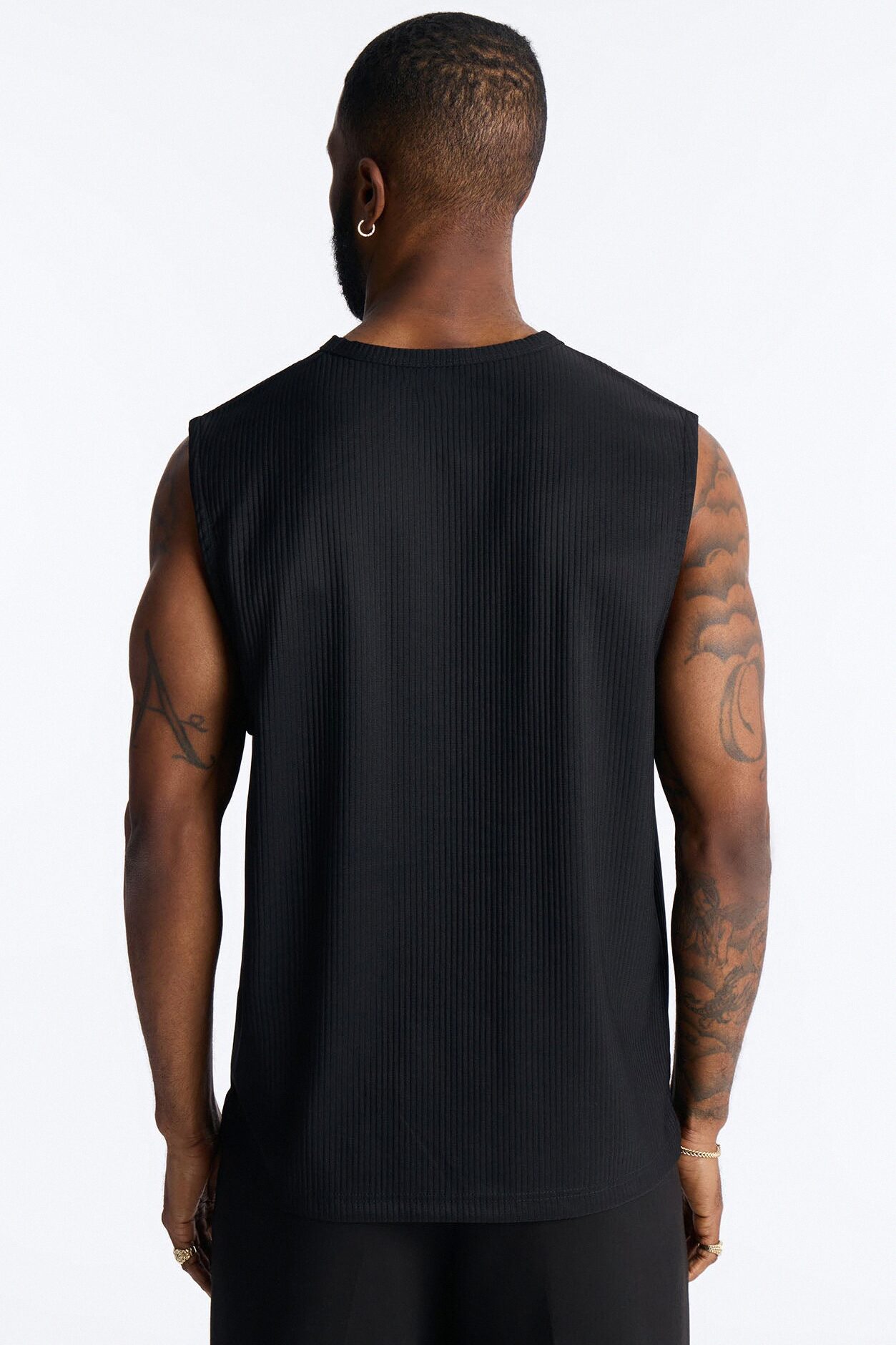 Show Up Muscle Tank - Black