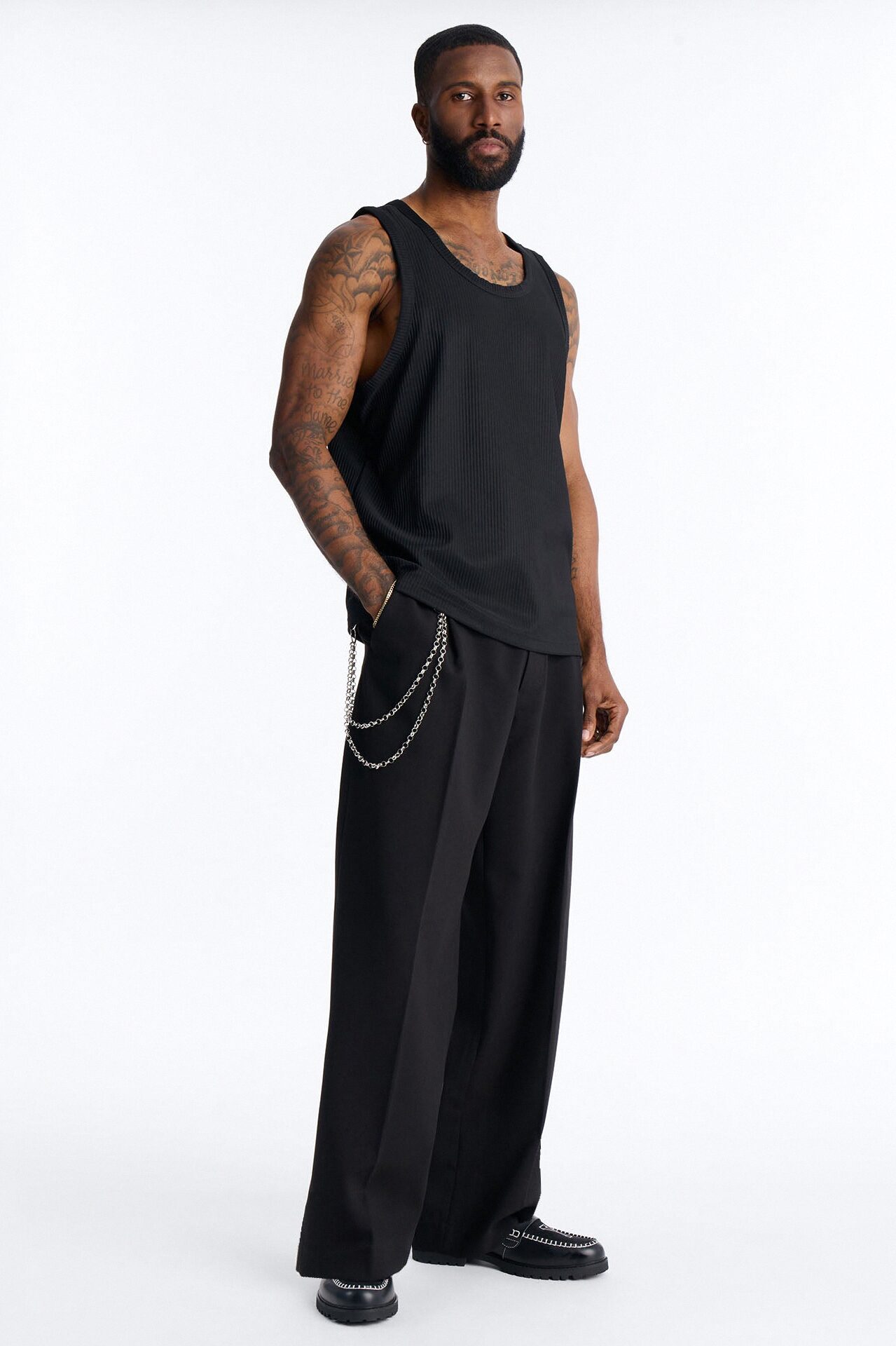 Show Up Tank Top - Black