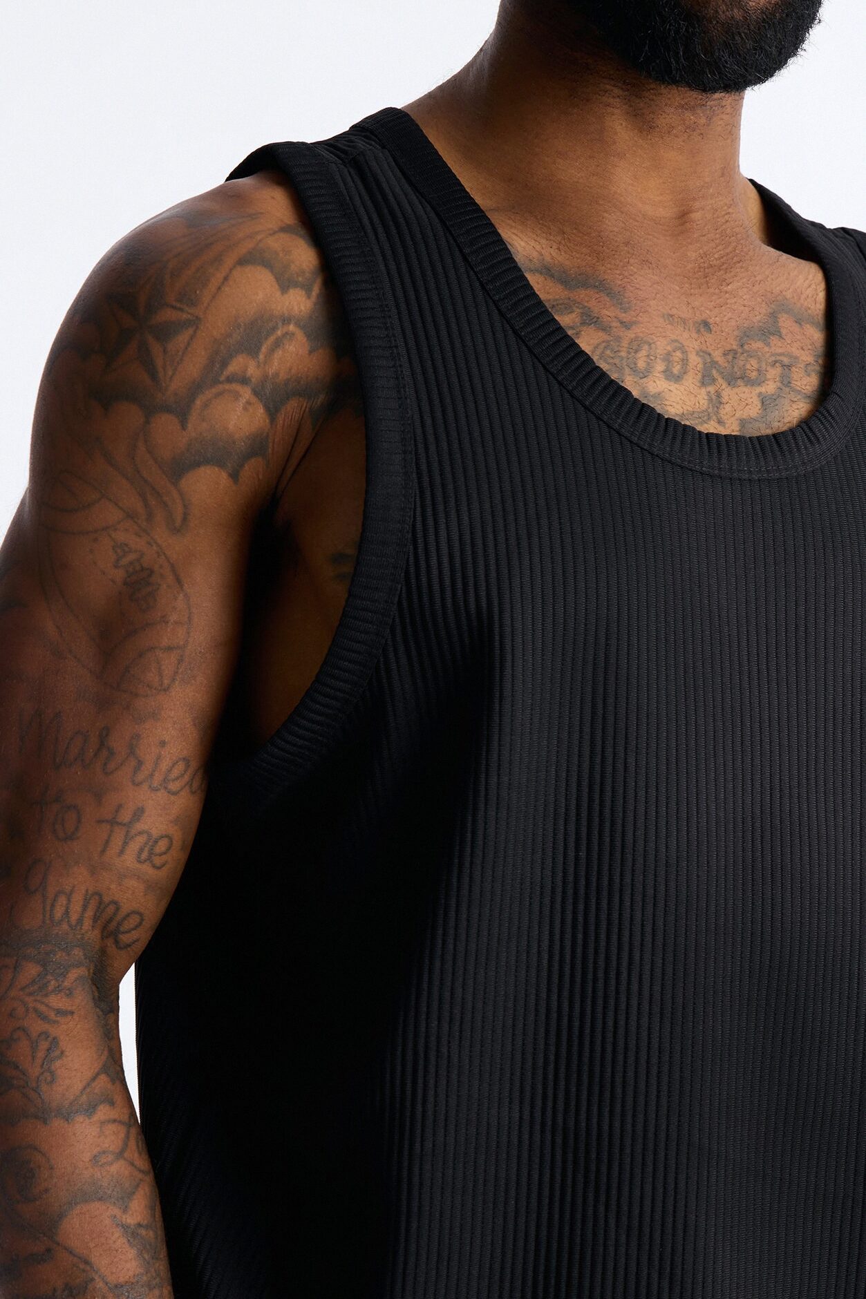 Show Up Tank Top - Black