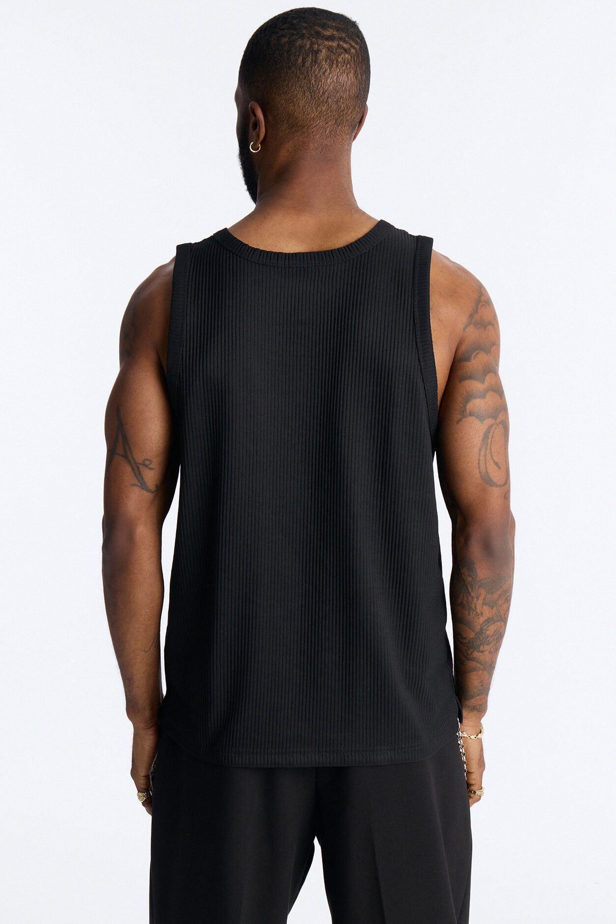 Show Up Tank Top - Black